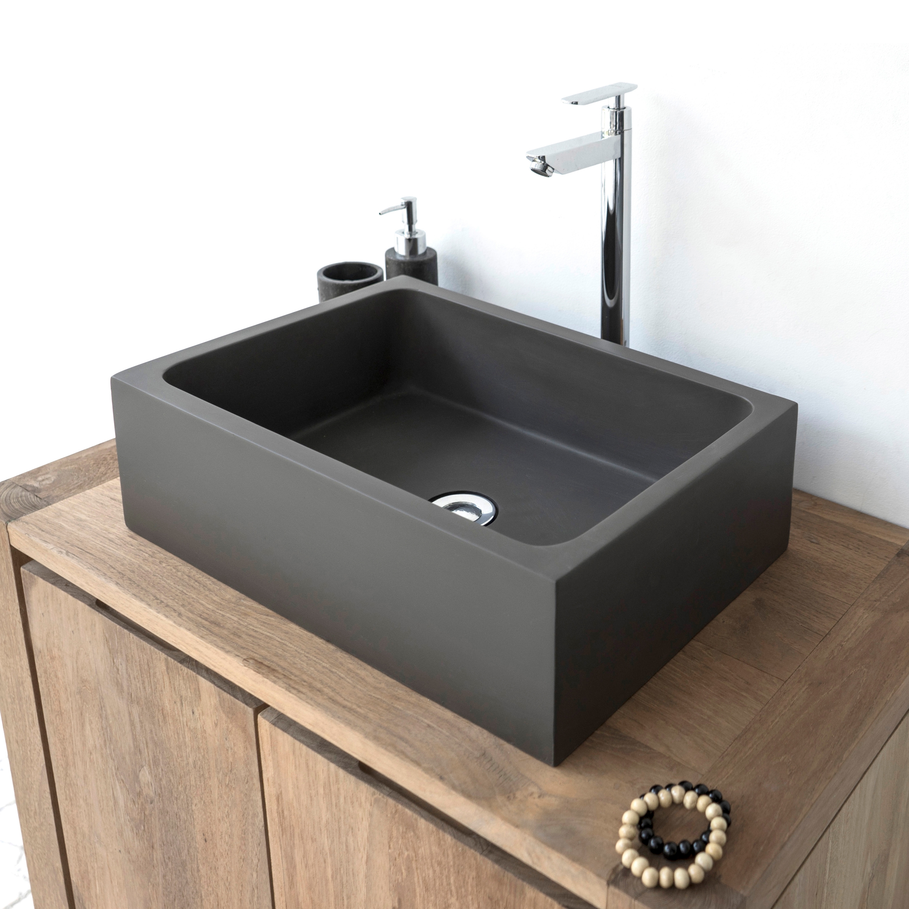 Produkt Florentina Dark Grey Concrete Basin - Sink - Vessel - Washbasin des Herstellers ConSpire anzeigen