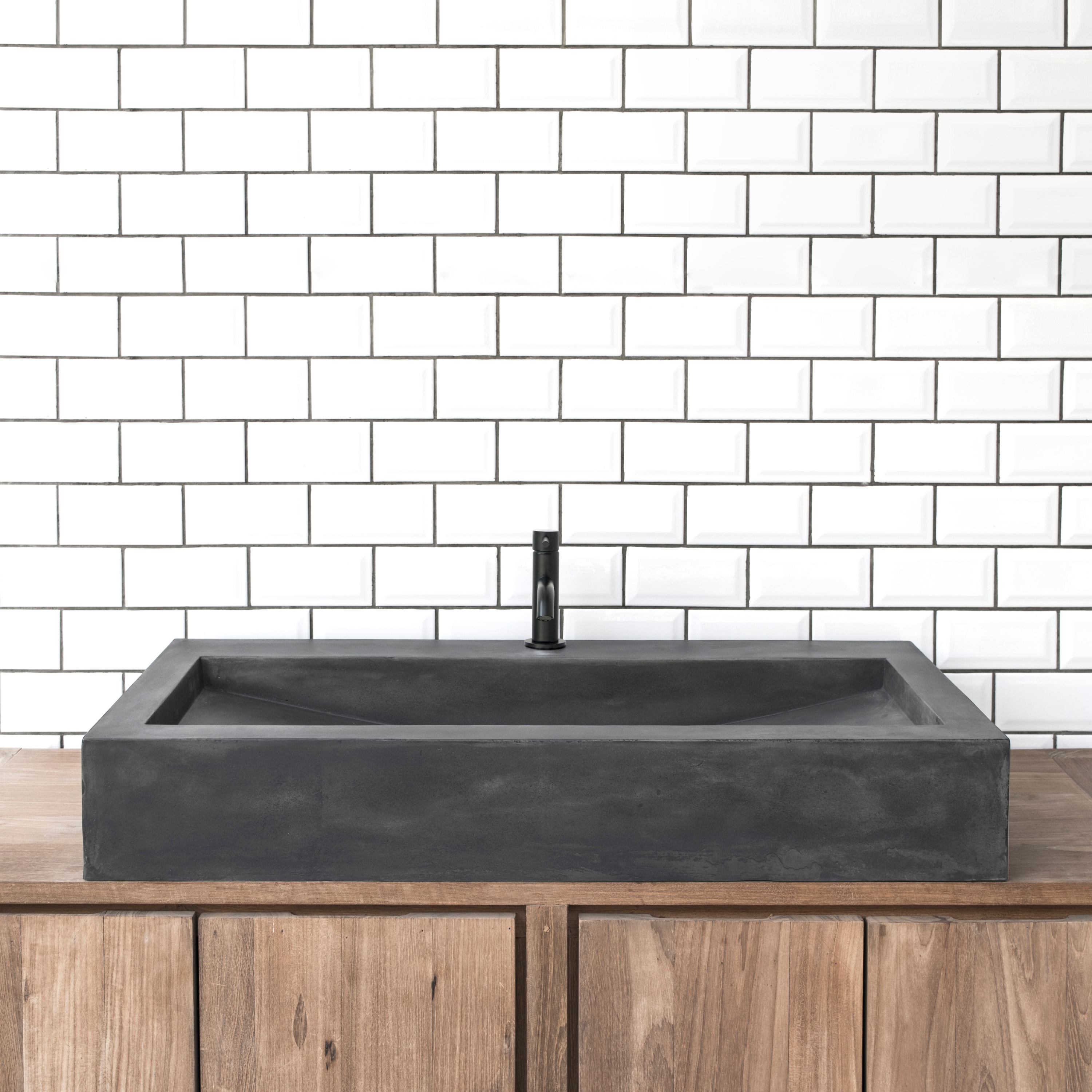 Produkt Horizon Dusk Grey Concrete Basin - Sink - Vessel - Washbasin des Herstellers ConSpire anzeigen