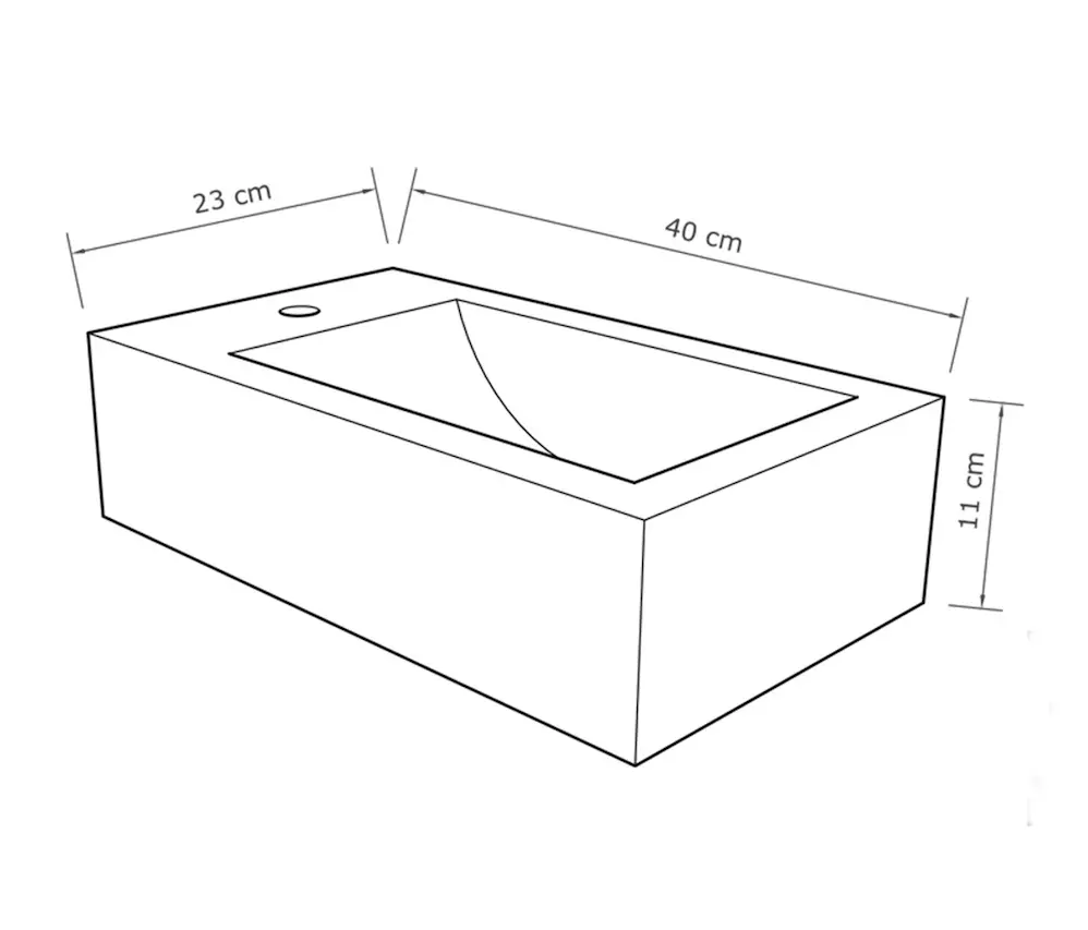 Basic Basin THE BASIC NATURAL CONCRETE BASIN - SINK - WASHBASIN - Wash basins from ...