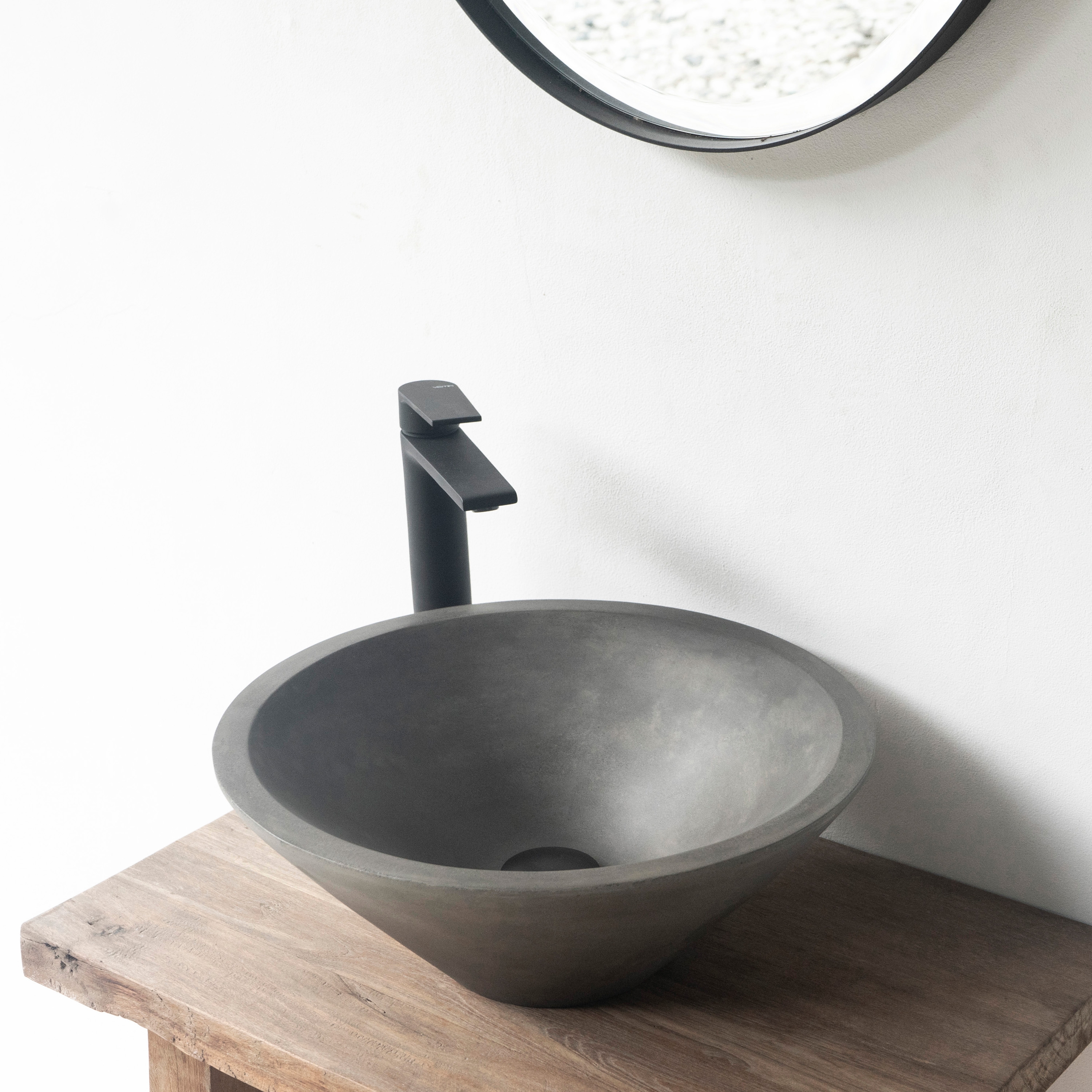 Produkt Venezia Dusk Grey Concrete Basin - Sink - Vessel - Washbasin des Herstellers ConSpire anzeigen