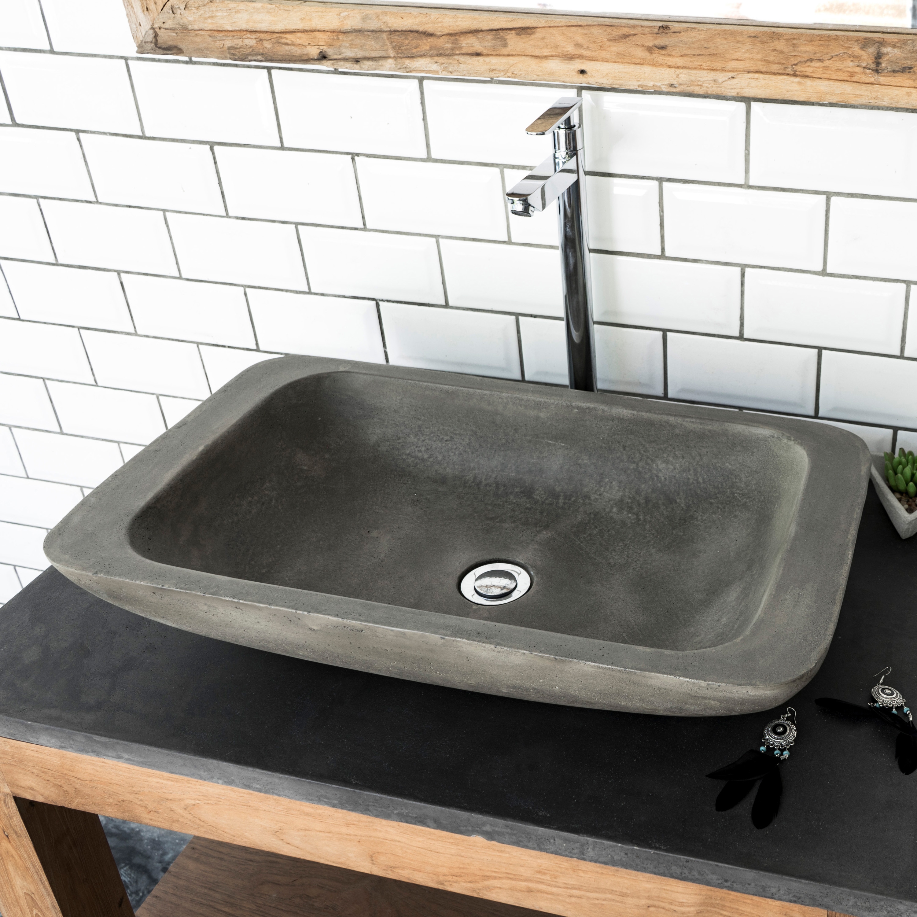 Produkt Alghero Natural Concrete Basin - Sink - Vessel - Washbasin des Herstellers ConSpire anzeigen