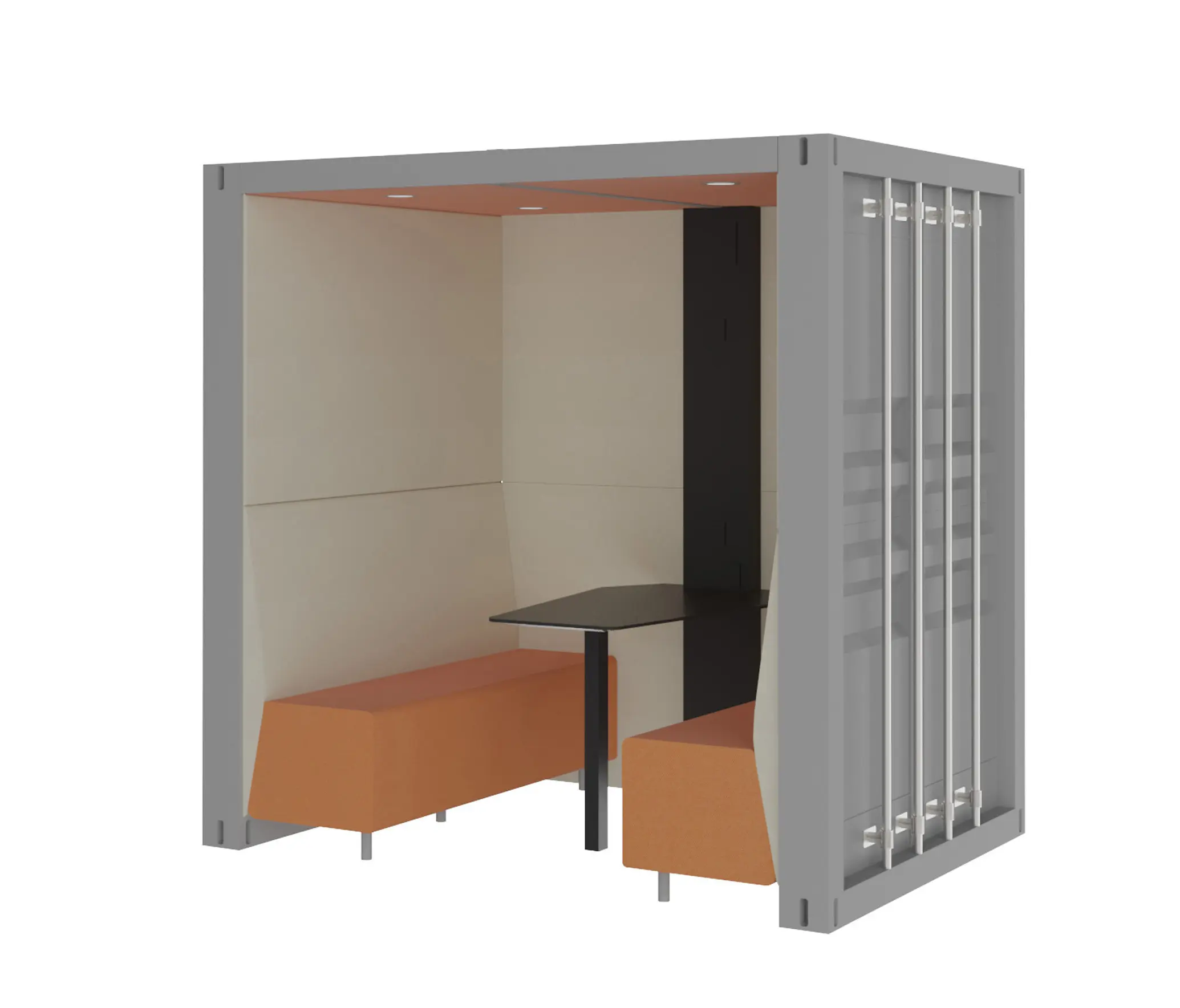 The Meeting Pod - Part Enclosed Container Box