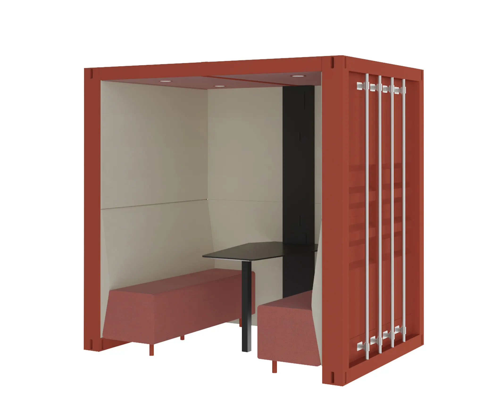 The Meeting Pod - Part Enclosed Container Box
