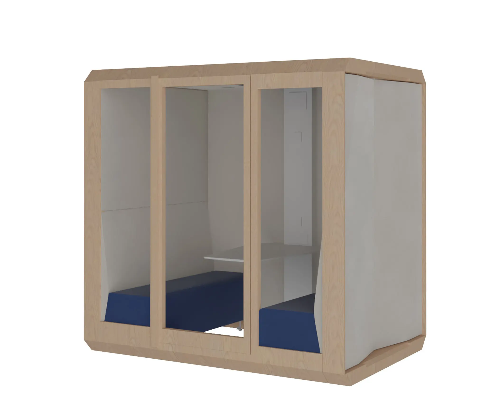 The Meeting Pod - Part Enclosed Meeting Box