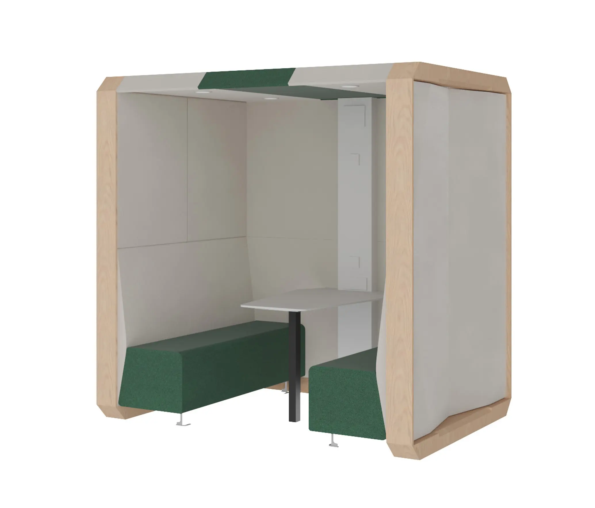 The Meeting Pod - Part Enclosed Meeting Box