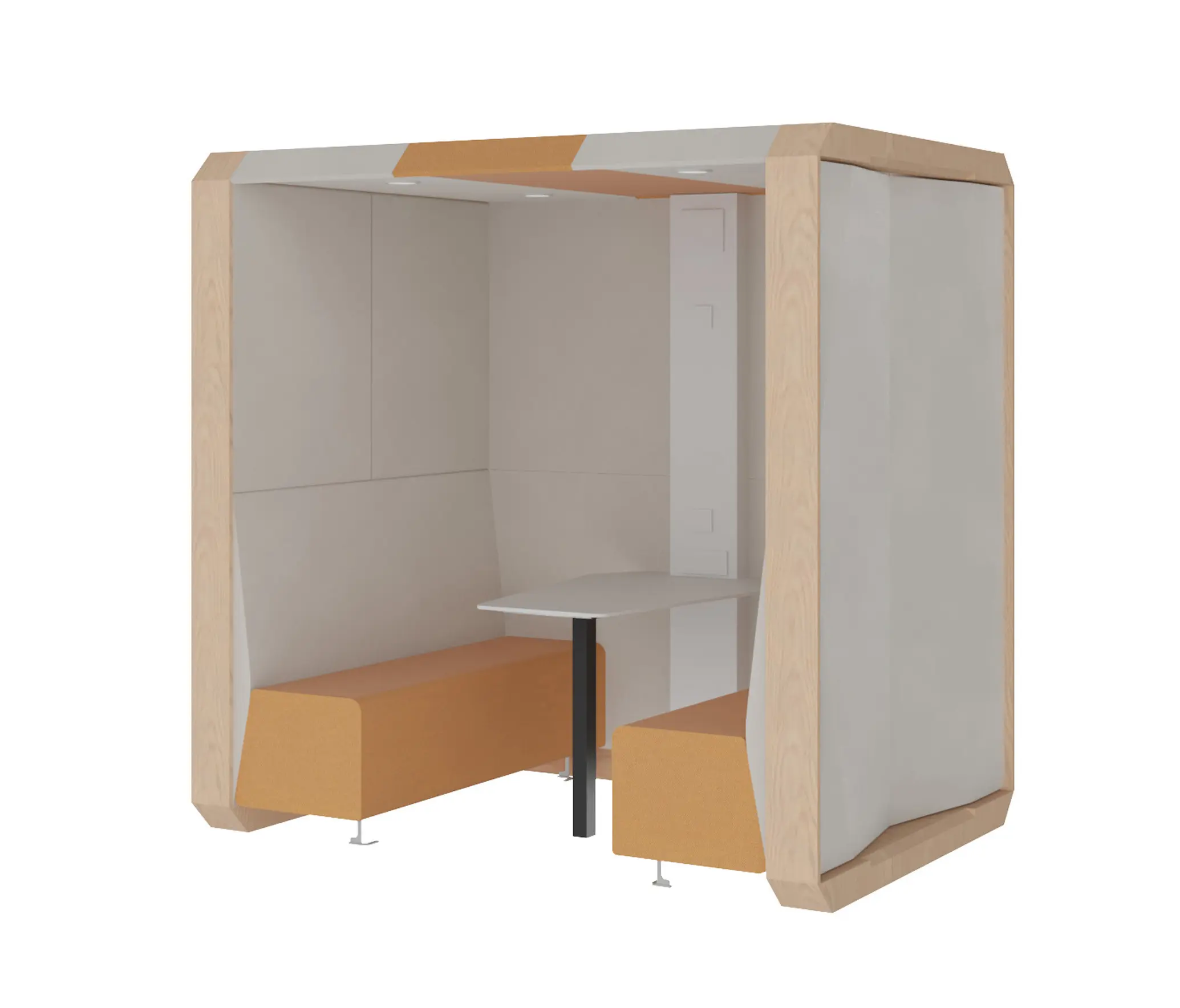 The Meeting Pod - Part Enclosed Meeting Box