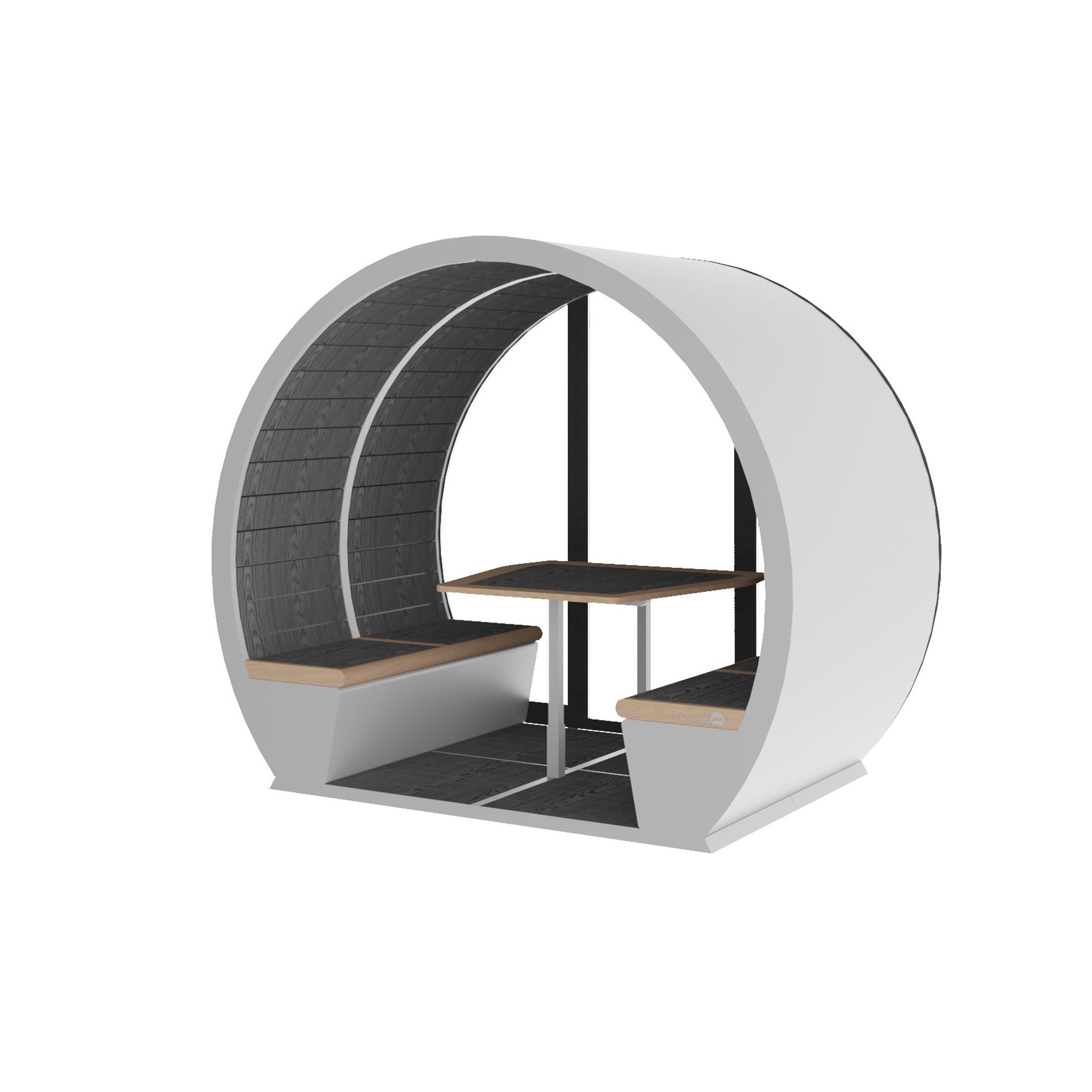 Produkt 4 Person Part Enclosed Outdoor Pod des Herstellers The Meeting Pod anzeigen