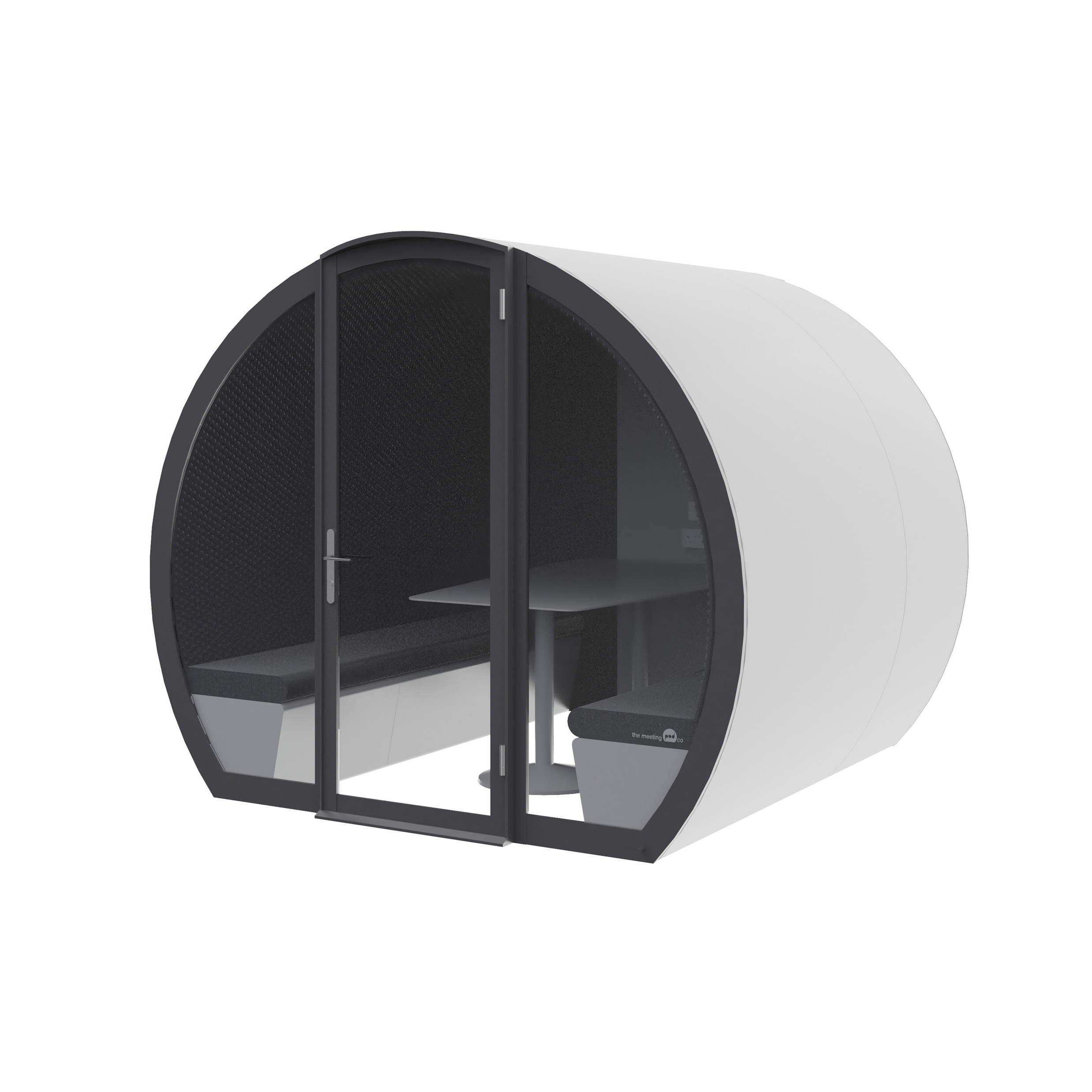 Produkt 6 Person Fully Enclosed Meeting Pod with Acoustic Back Panel des Herstellers The Meeting Pod anzeigen