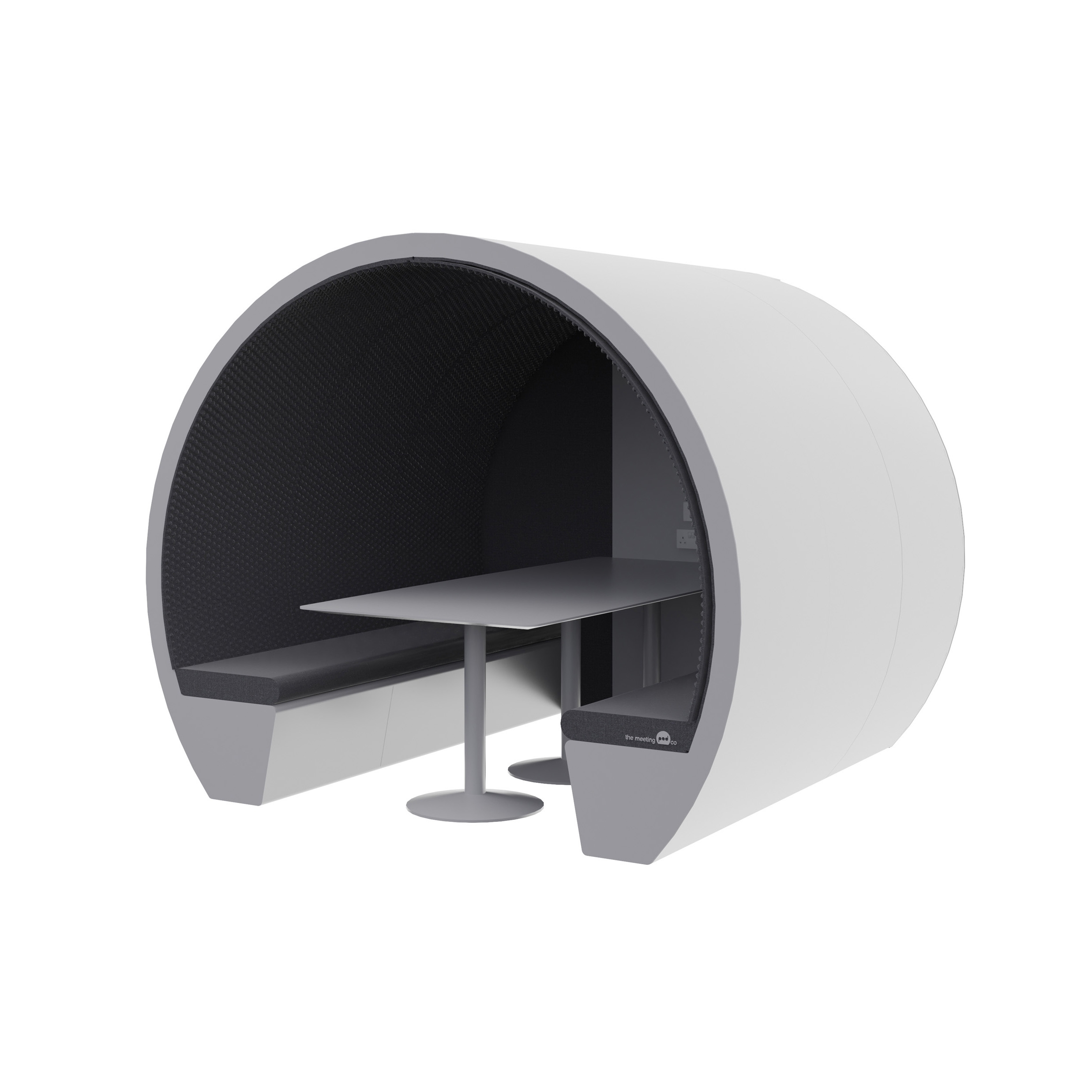 Produkt 6 Person Part Enclosed Meeting Pod with Acoustic Back Panel des Herstellers The Meeting Pod anzeigen