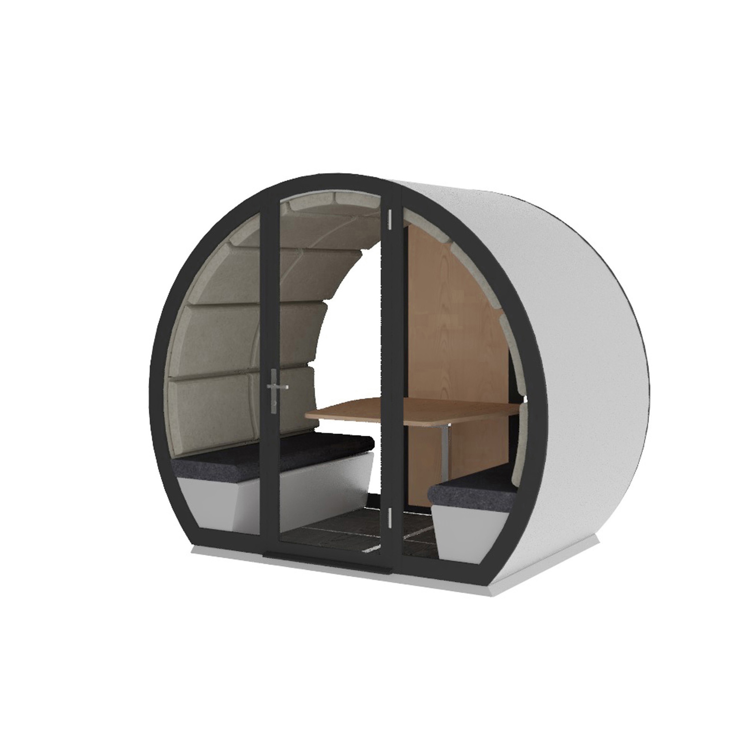 Produkt 4 Person Fully Enclosed Outdoor Pod des Herstellers The Meeting Pod anzeigen