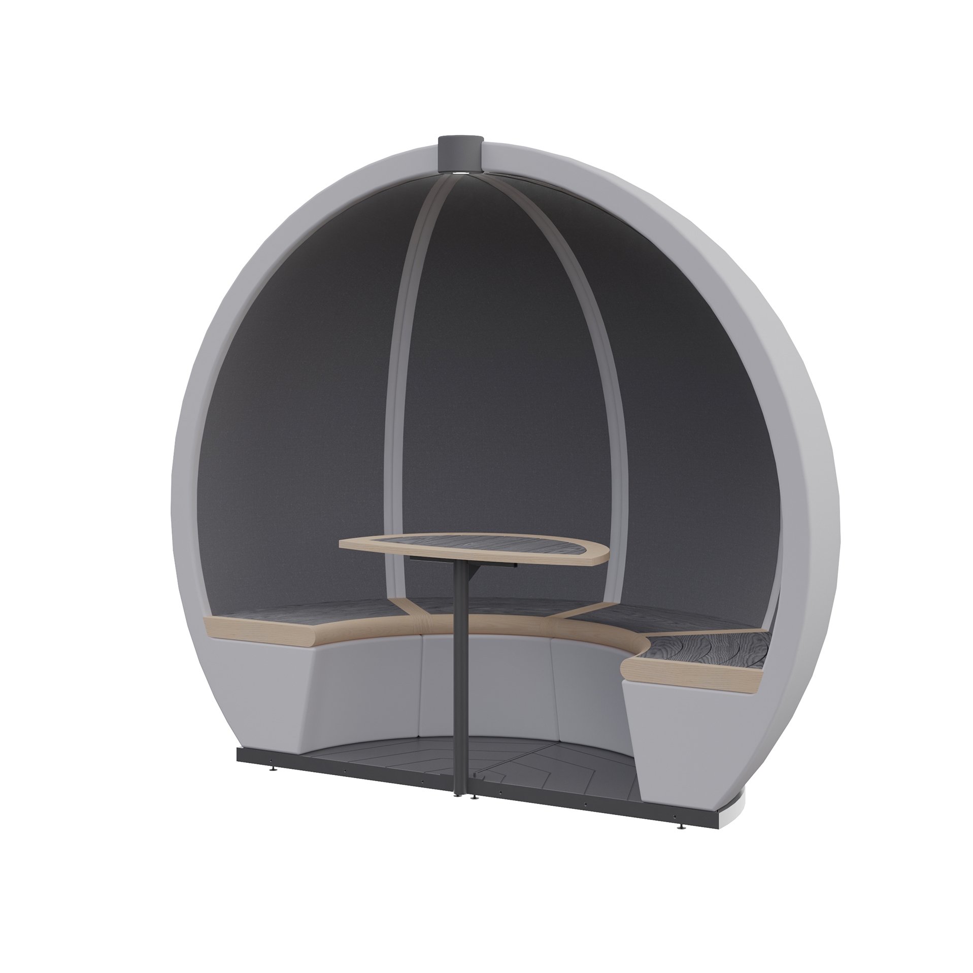 Display product 4 Person Outdoor Orb Pod from manufacturer The Meeting Pod