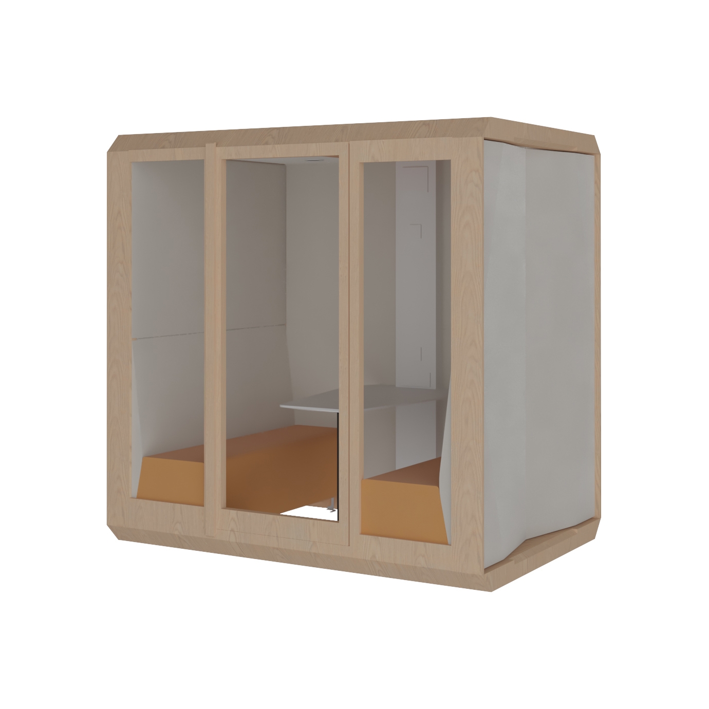 Fully Enclosed Meeting Box