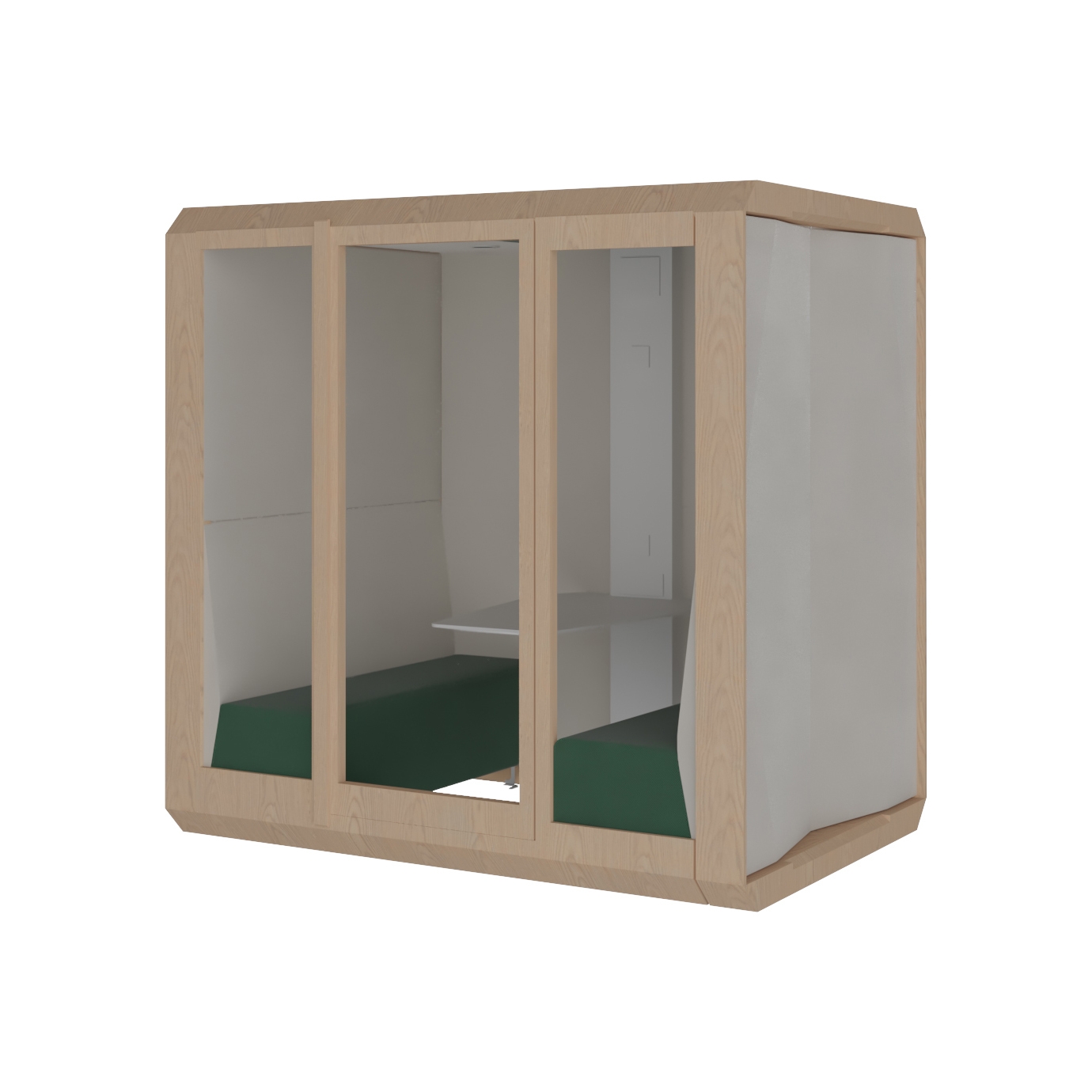 Fully Enclosed Meeting Box
