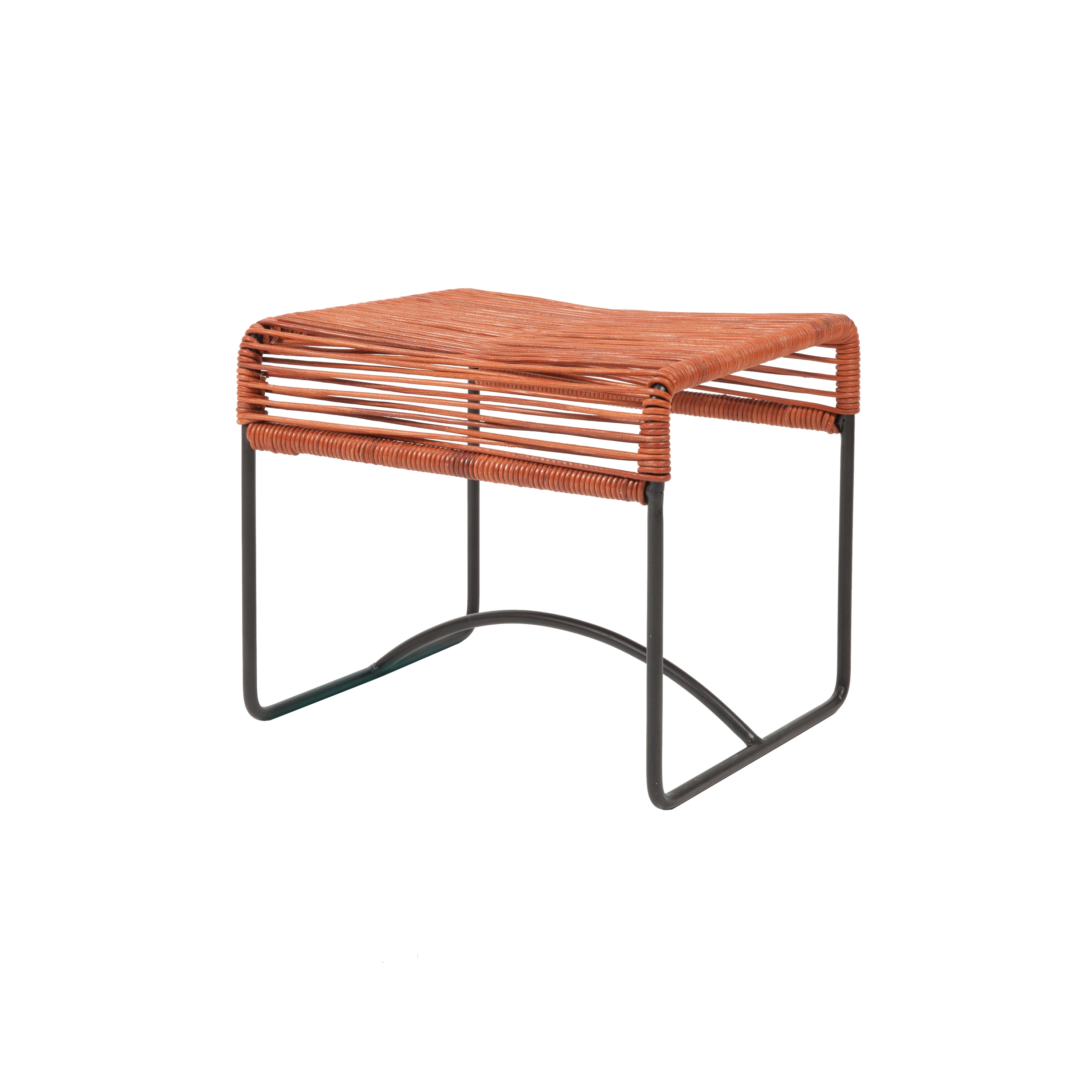 Display product Acapulco Stools Indoor Taburete Leather Cognac from manufacturer Acapulco Design