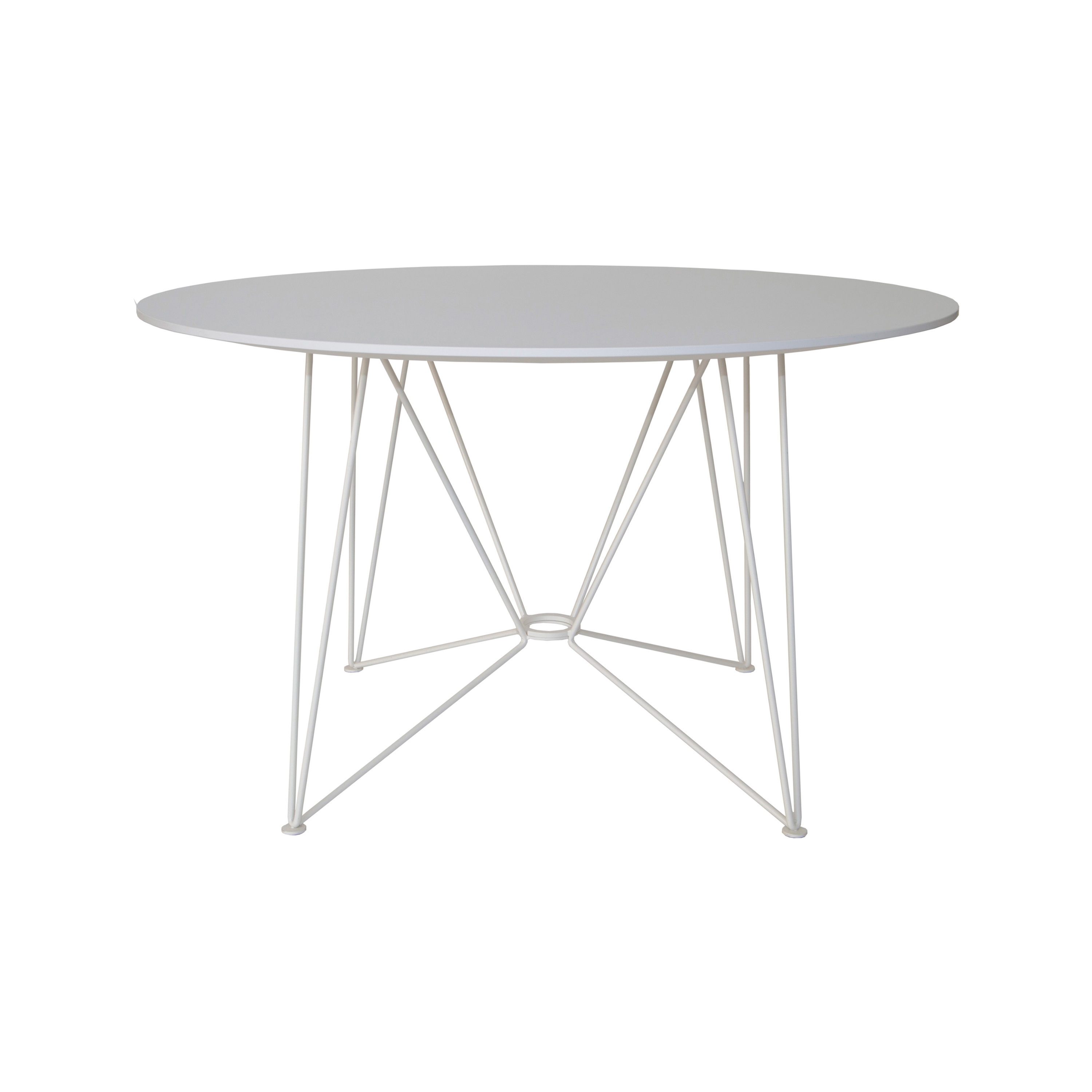 Ring Table HPL White