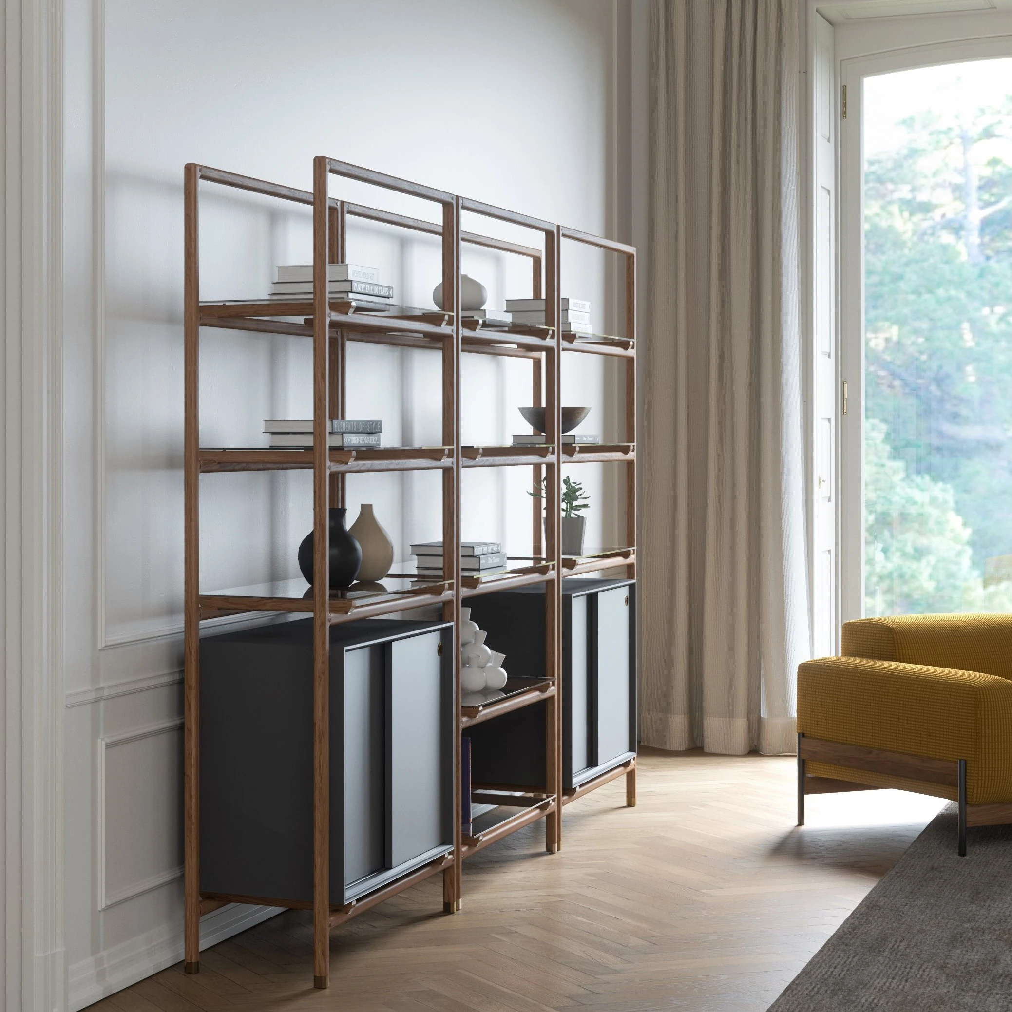 BOOKSHELVES