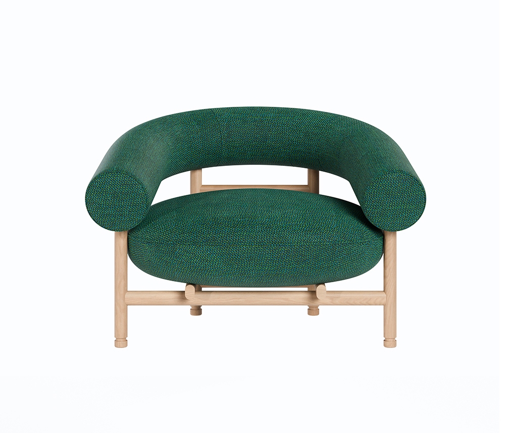 Display product Loop Lounge Chair from manufacturer Wewood