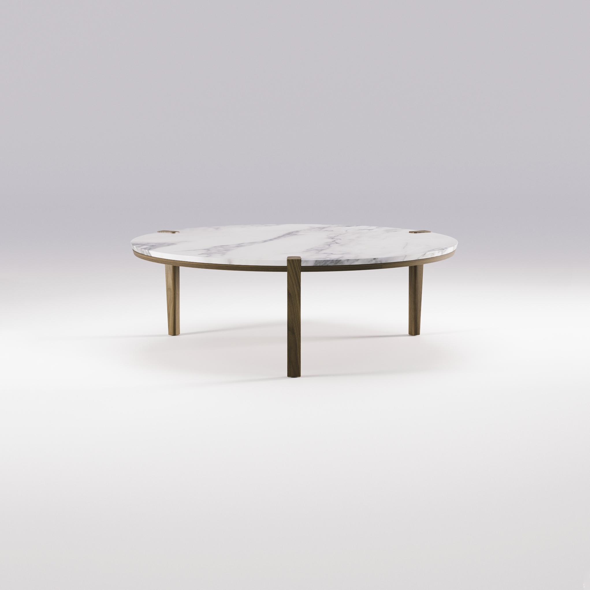 Display product Corner Round Table from manufacturer Wewood