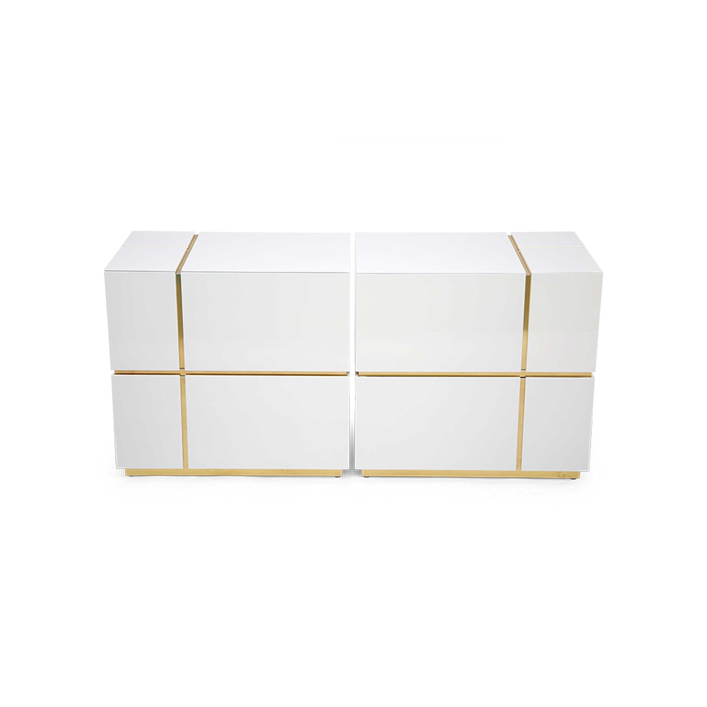Display product Solitaire | Nightstand Diamond Set of 2 from manufacturer Kanttari