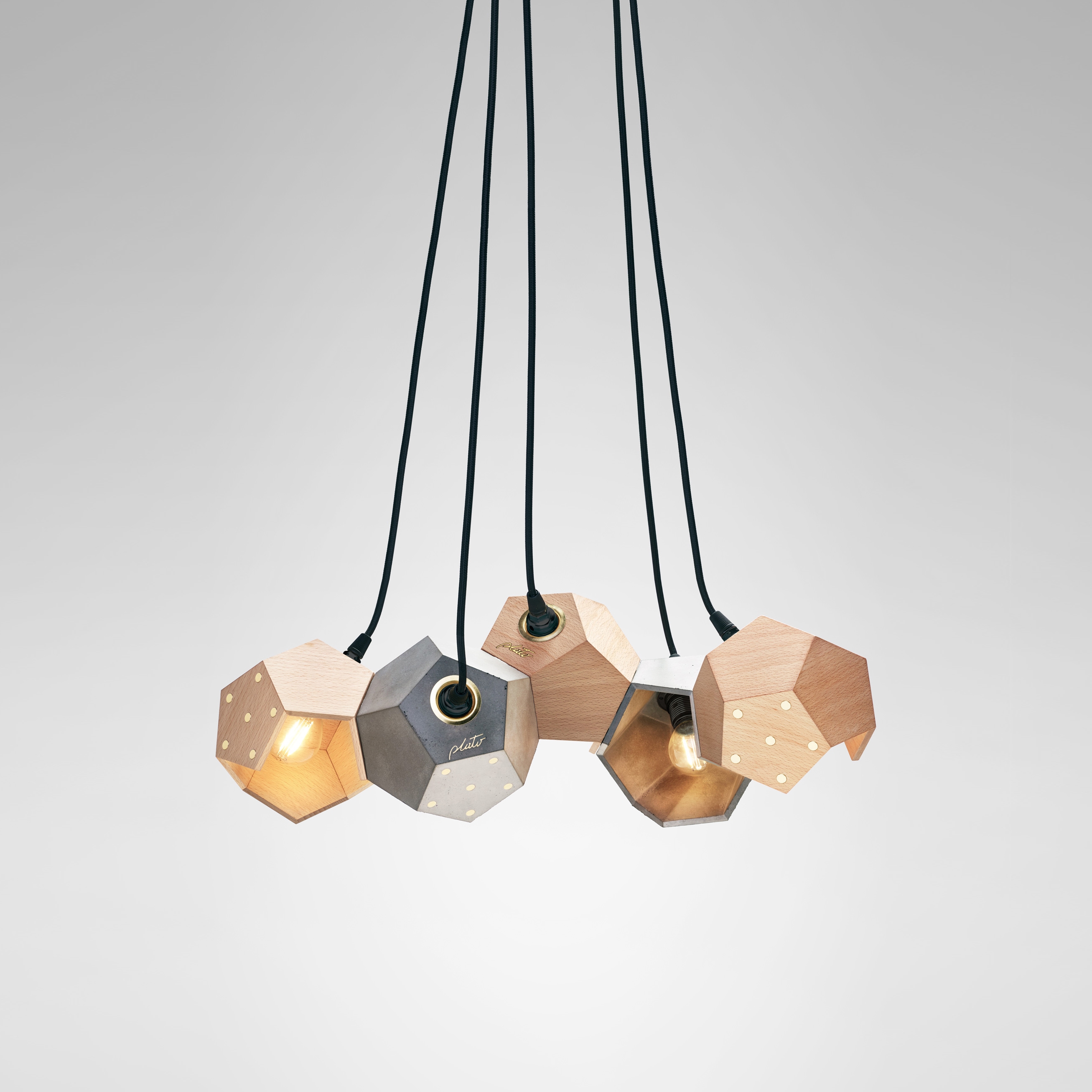 Display product Basic Twelve Quintet Pendant from manufacturer Plato Design