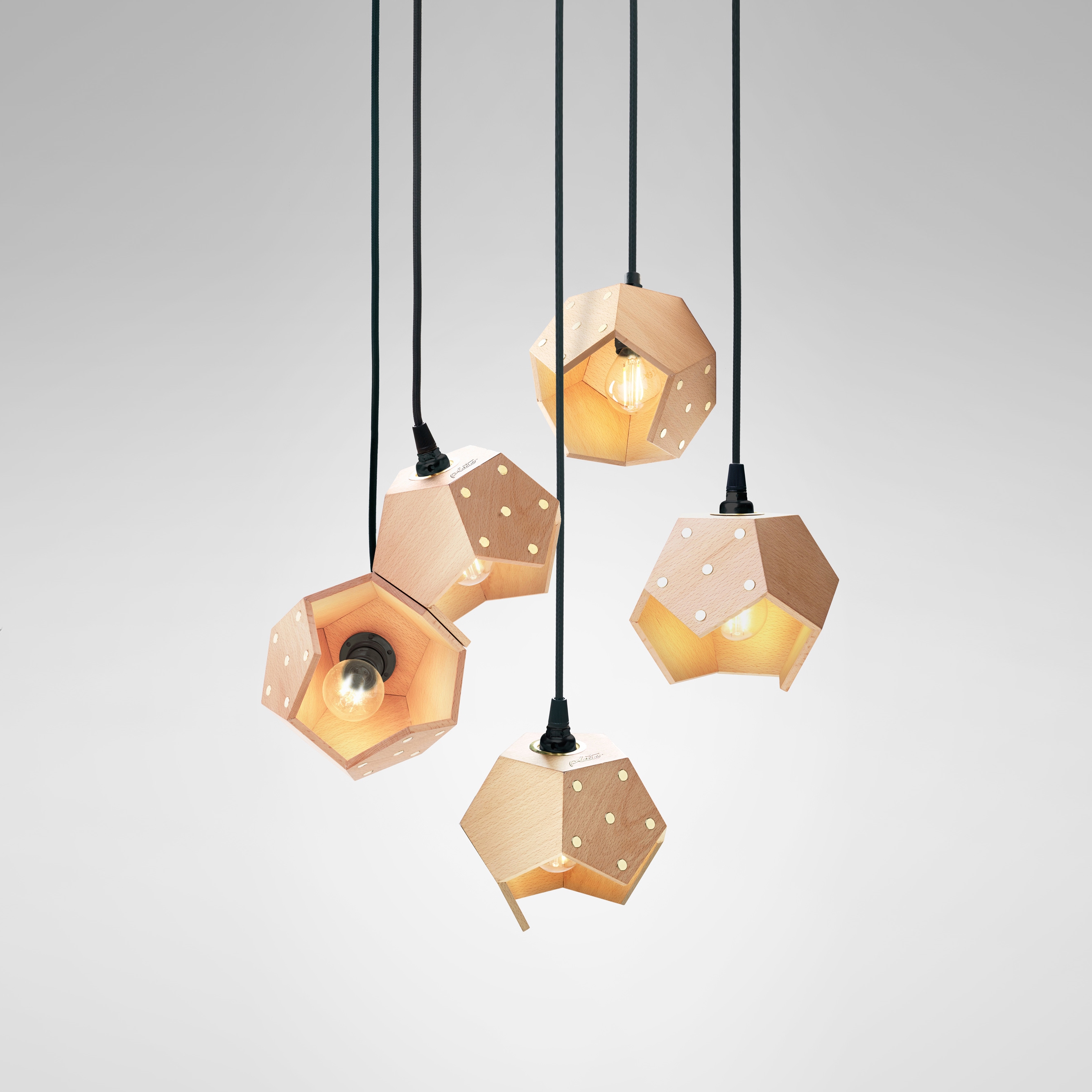 Display product Basic Twelve Quintet Pendant from manufacturer Plato Design