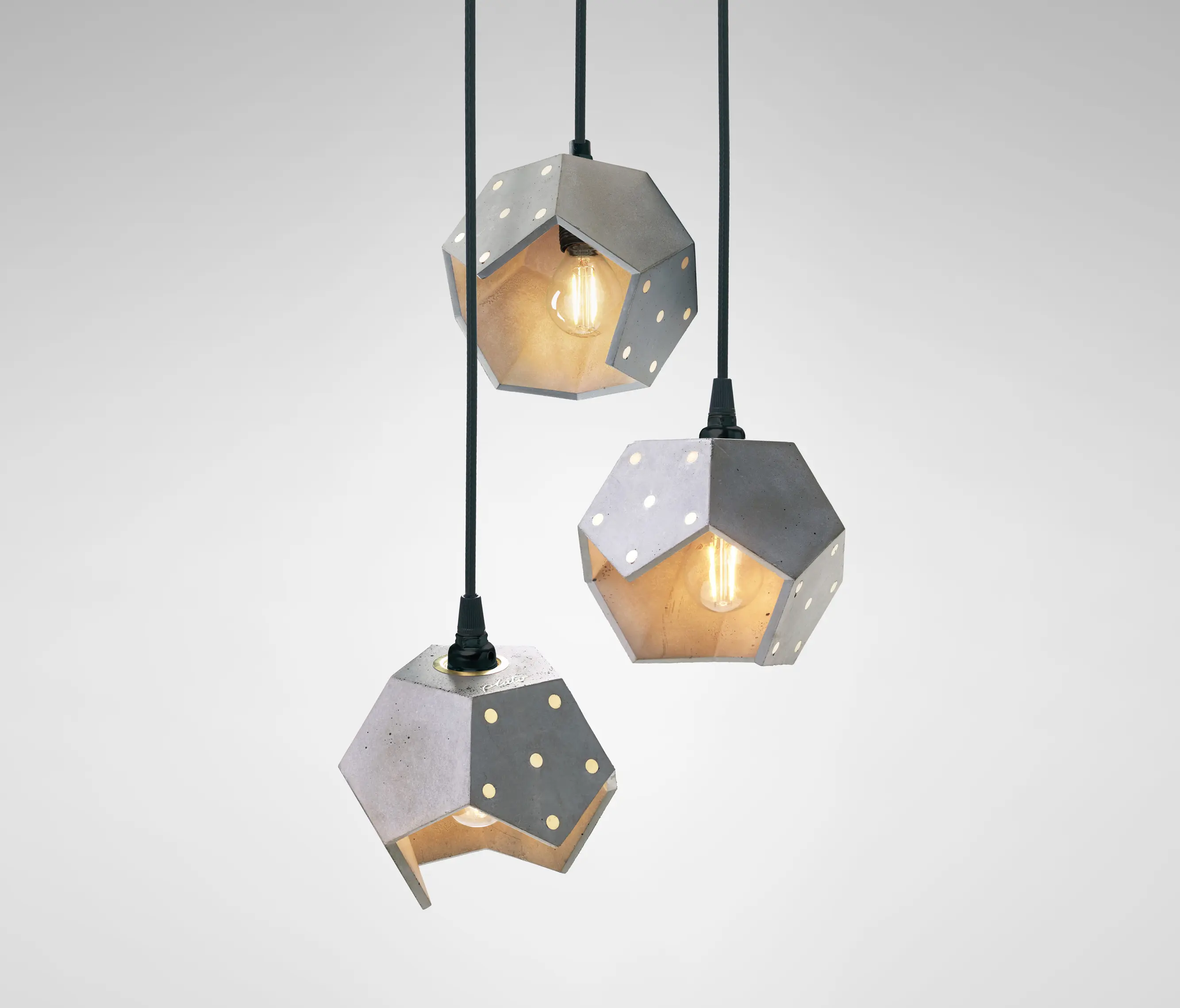 Plato Design - Basic Twelve Trio Pendant