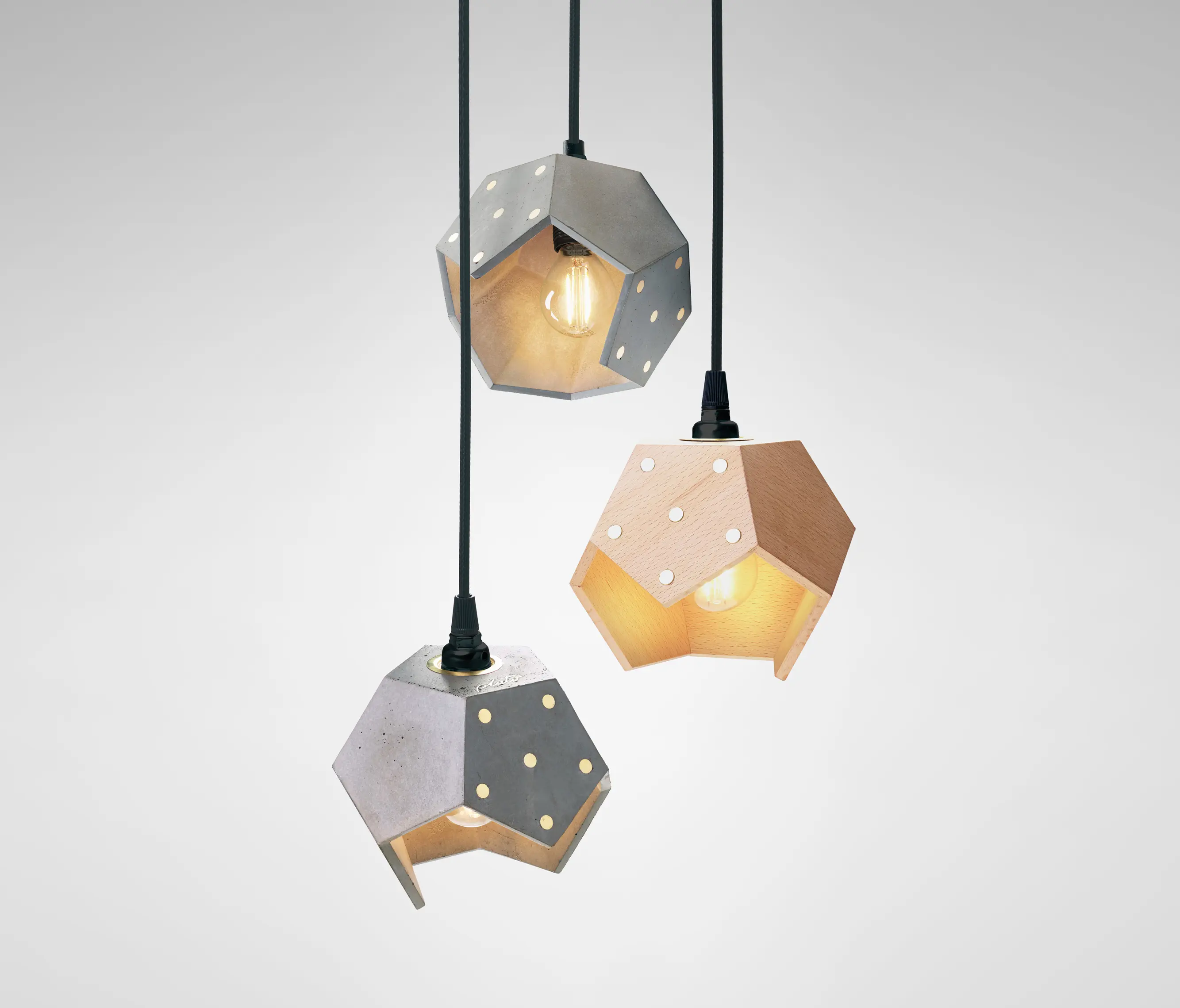 Plato Design - Basic Twelve Trio Pendant