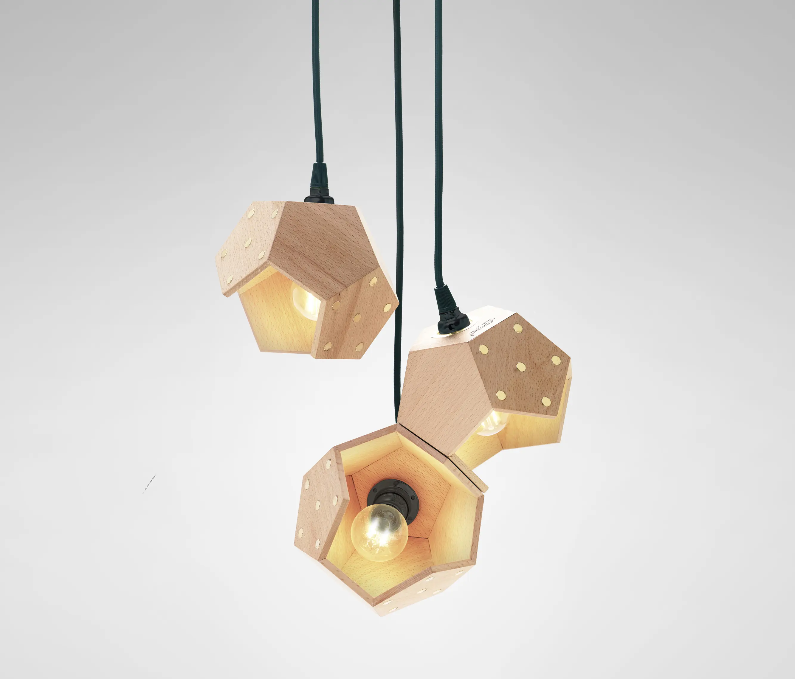 Plato Design - Basic Twelve Trio Pendant