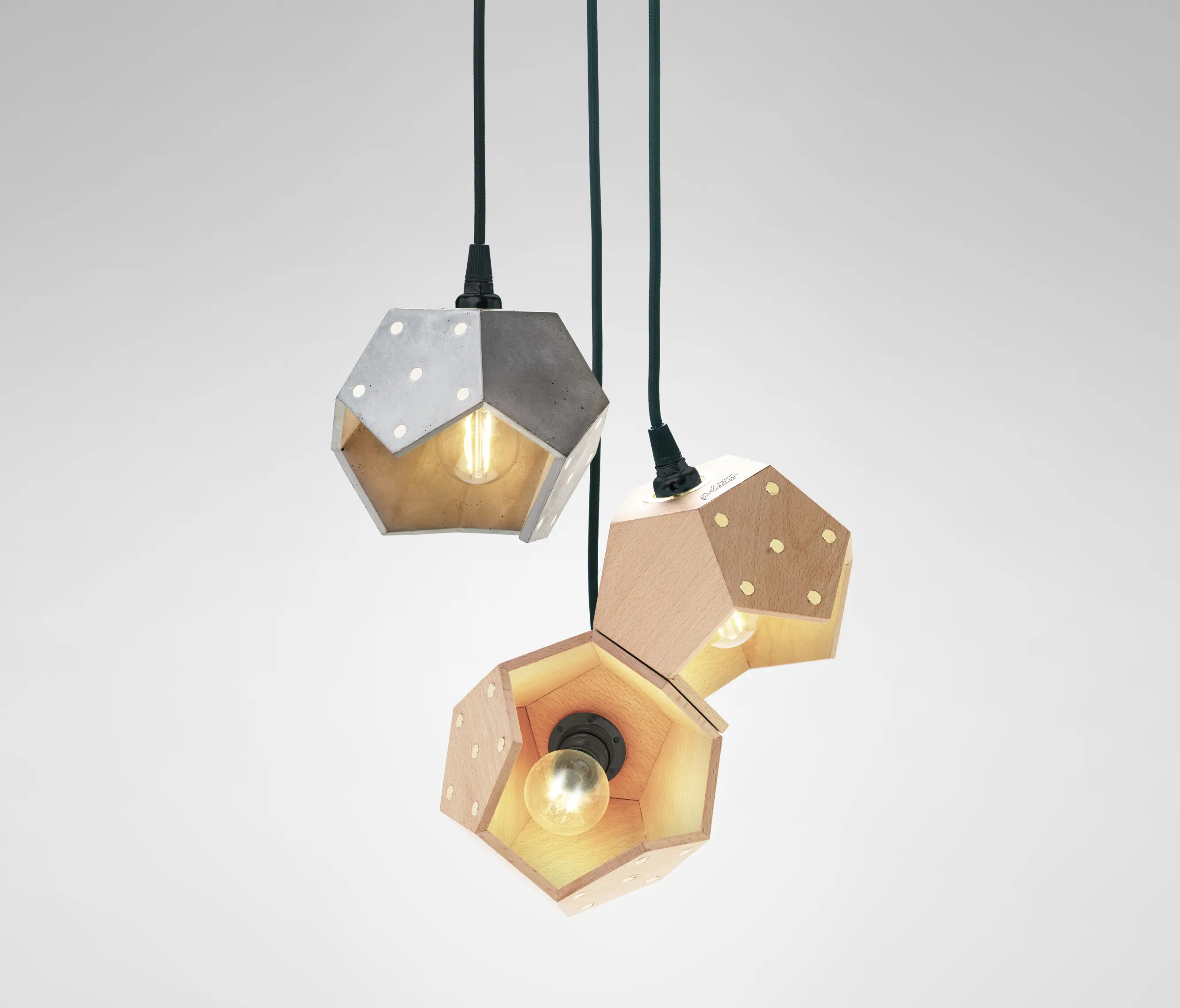 Plato Design - Basic Twelve Trio Pendant