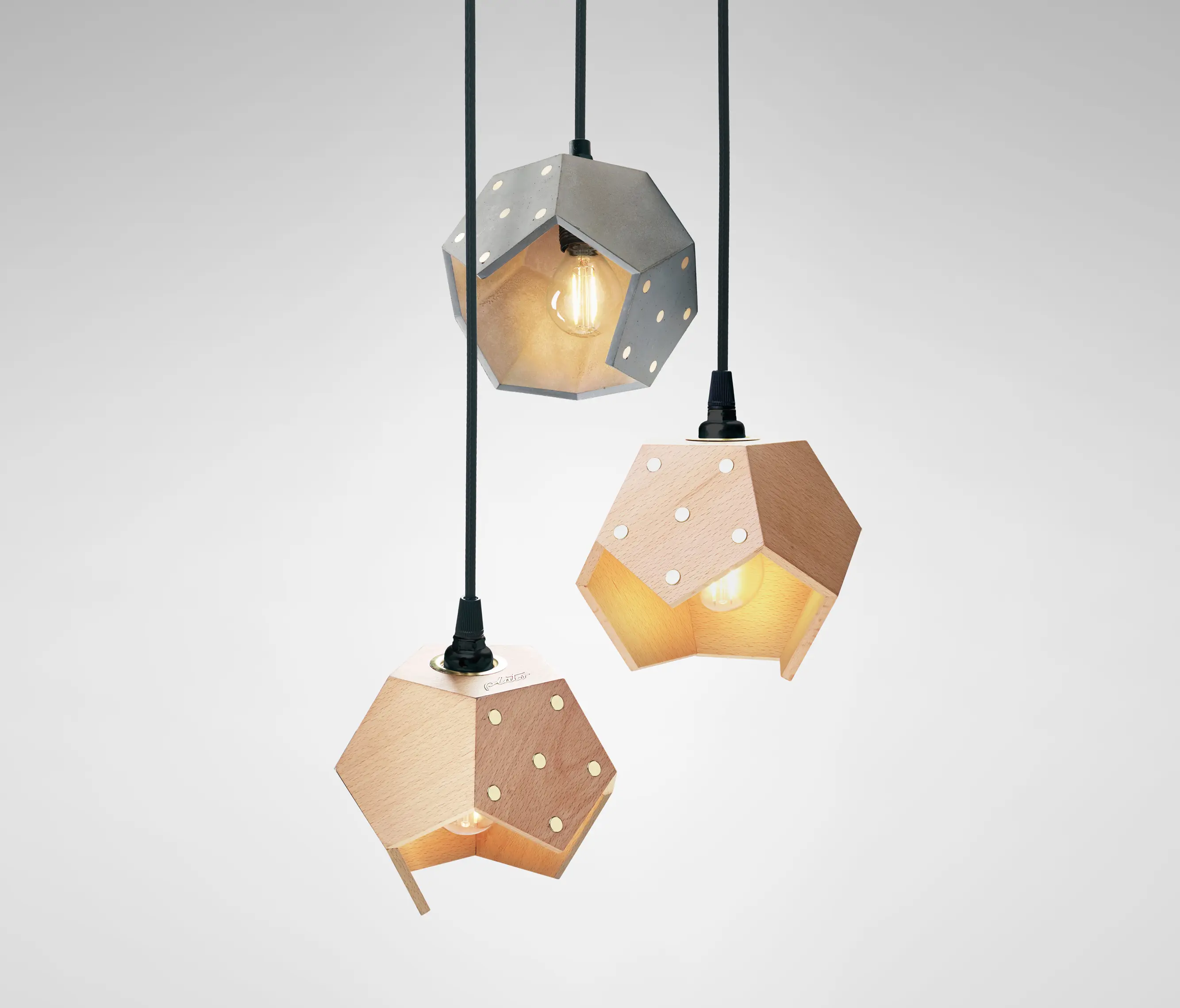 Plato Design - Basic Twelve Trio Pendant