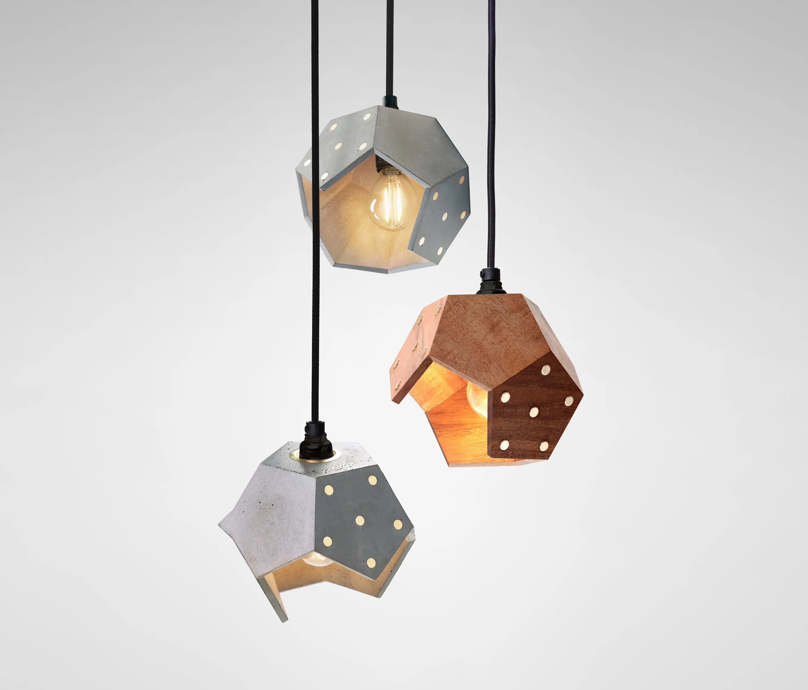 Plato Design - Basic Twelve Trio Pendant