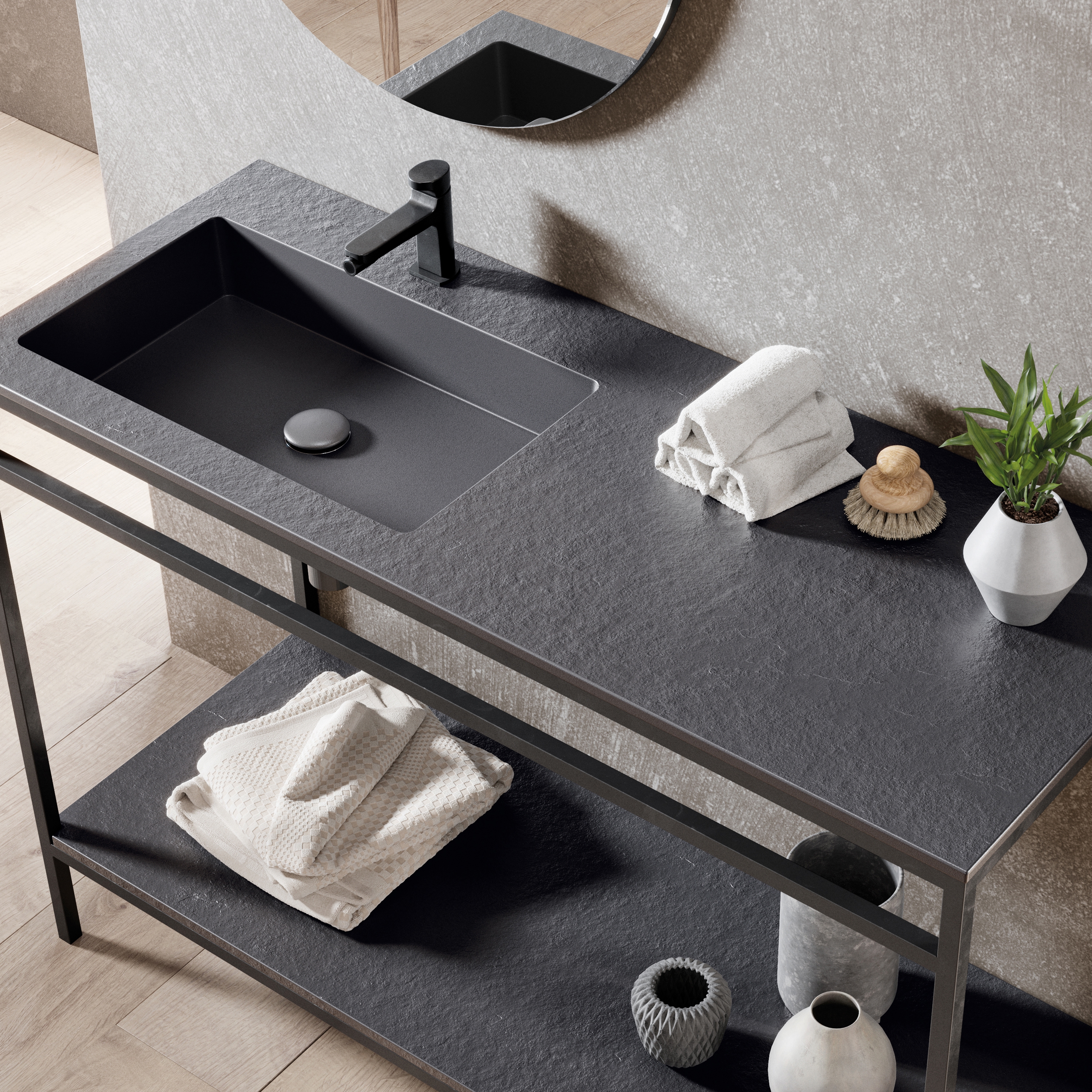 Mostra il prodotto Furniture | Integra floor standing furniture del produttore Acquabella