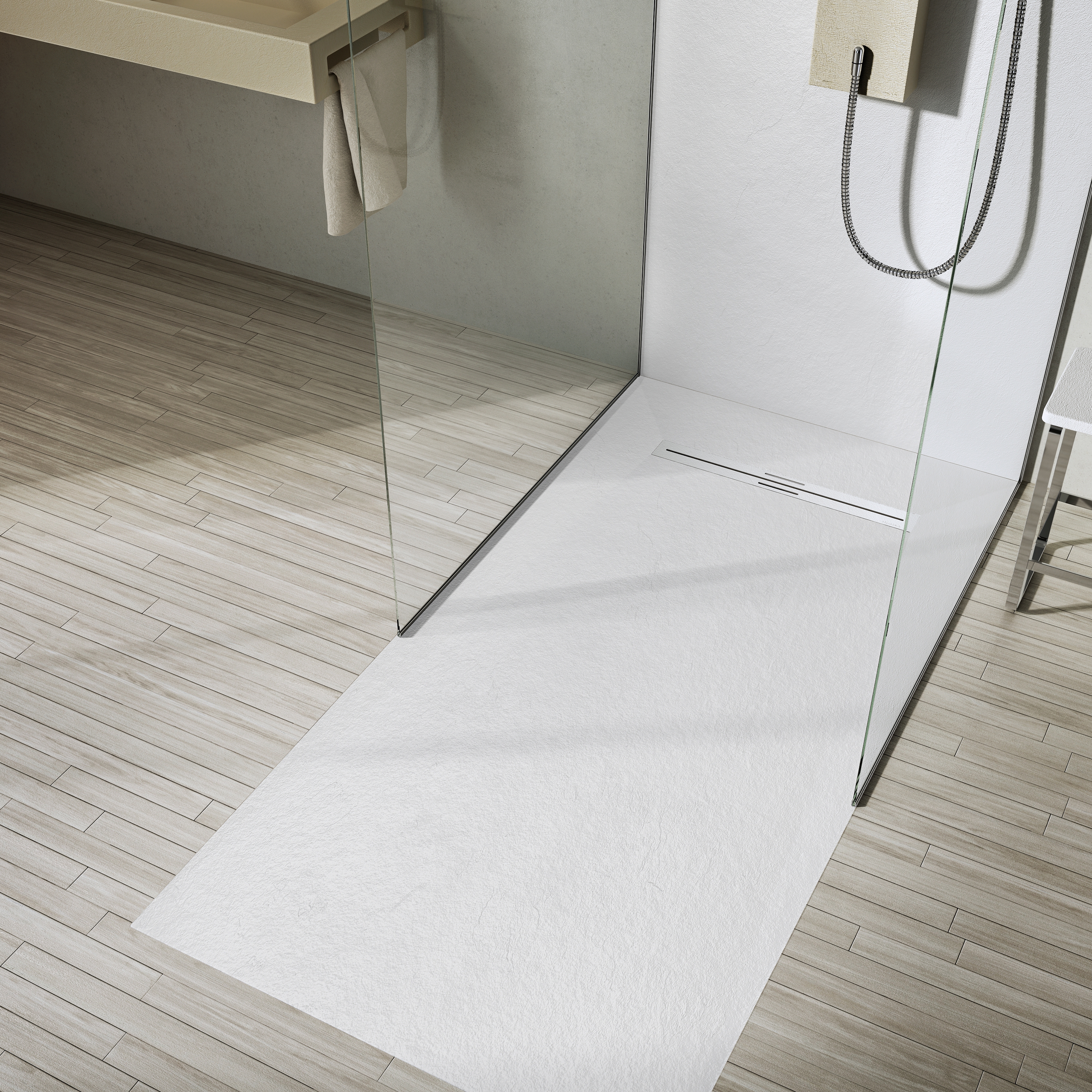 Mostrar el producto Shower tray | Prisma Slate del fabricante Acquabella