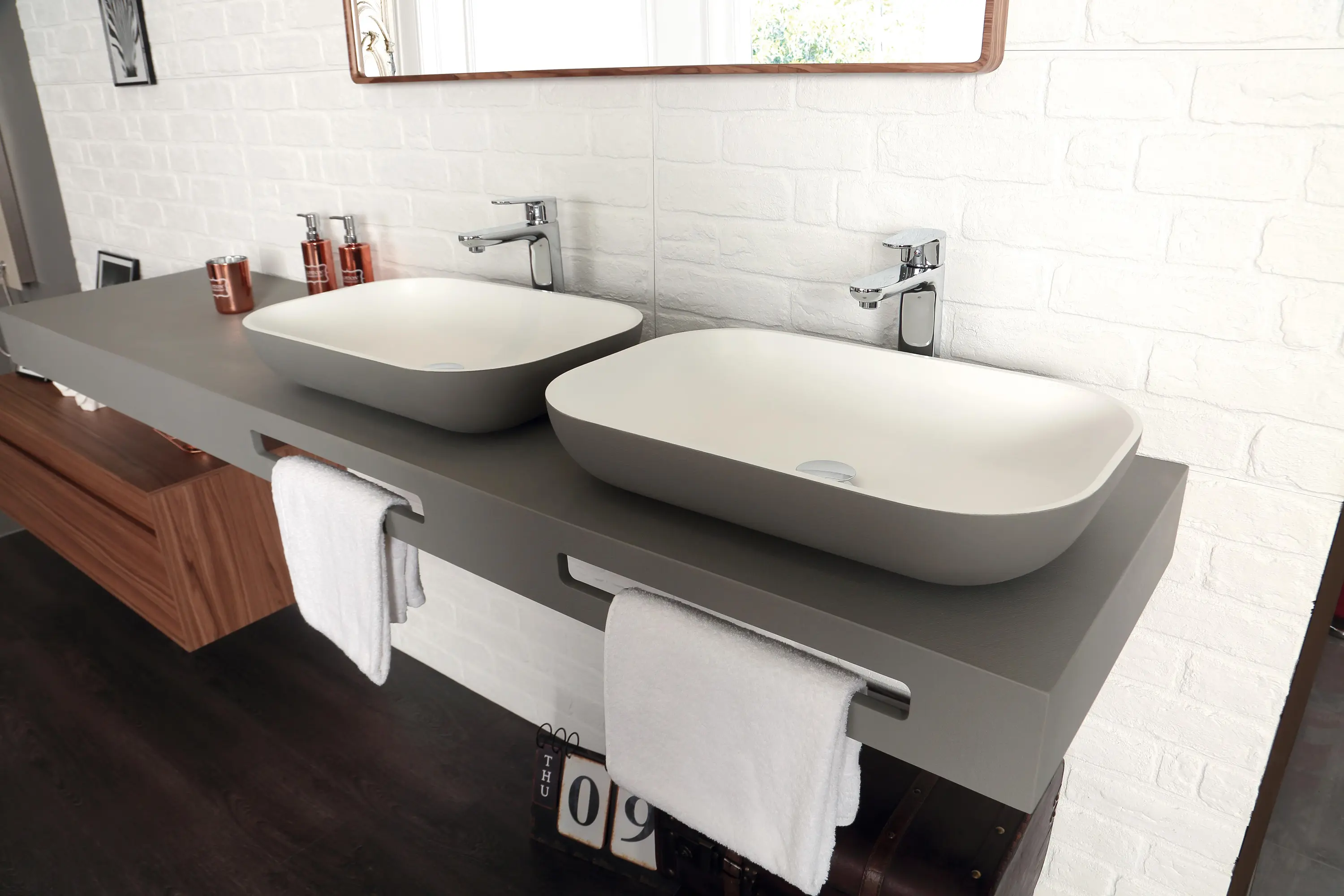 Acquabella - Sink | On-Top Rectangle