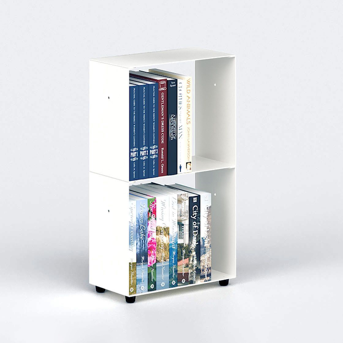 Produkt BiblioTEE Regalsystem Weiss 2 Ablagen 30 cm des Herstellers Teebooks anzeigen