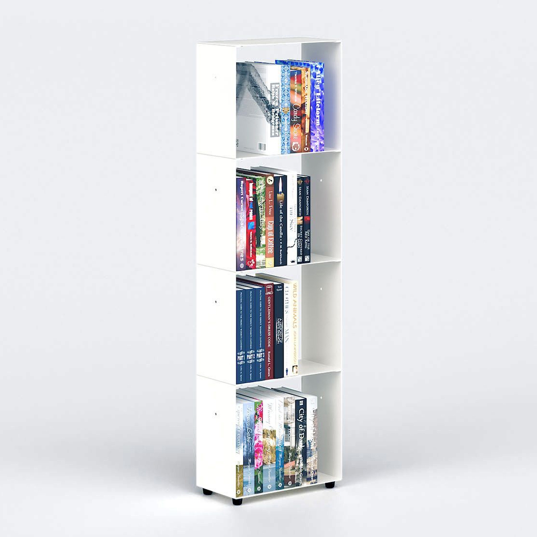 Produkt BiblioTEE Regalsystem Weiss 4 Ablagen 30 cm des Herstellers Teebooks anzeigen