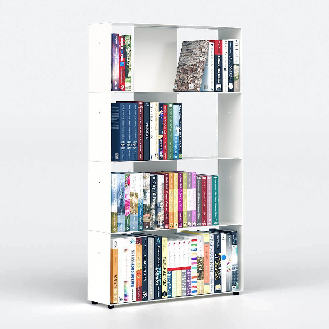 Produkt BiblioTEE Regalsystem Weiss 4 Ablagen 60 cm des Herstellers Teebooks anzeigen