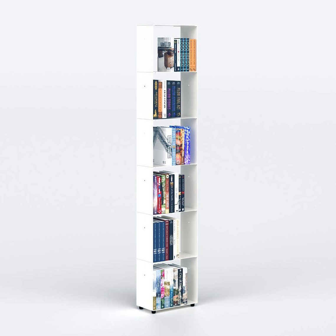 Produkt BiblioTEE Regalsystem Weiss 6 Ablagen 30 cm des Herstellers Teebooks anzeigen