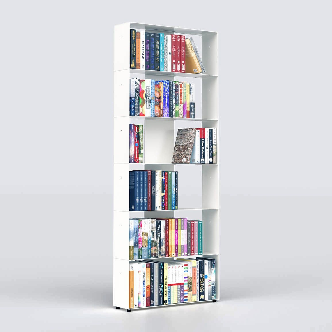 Produkt BiblioTEE Regalsystem Weiss 6 Ablagen 60 cm des Herstellers Teebooks anzeigen