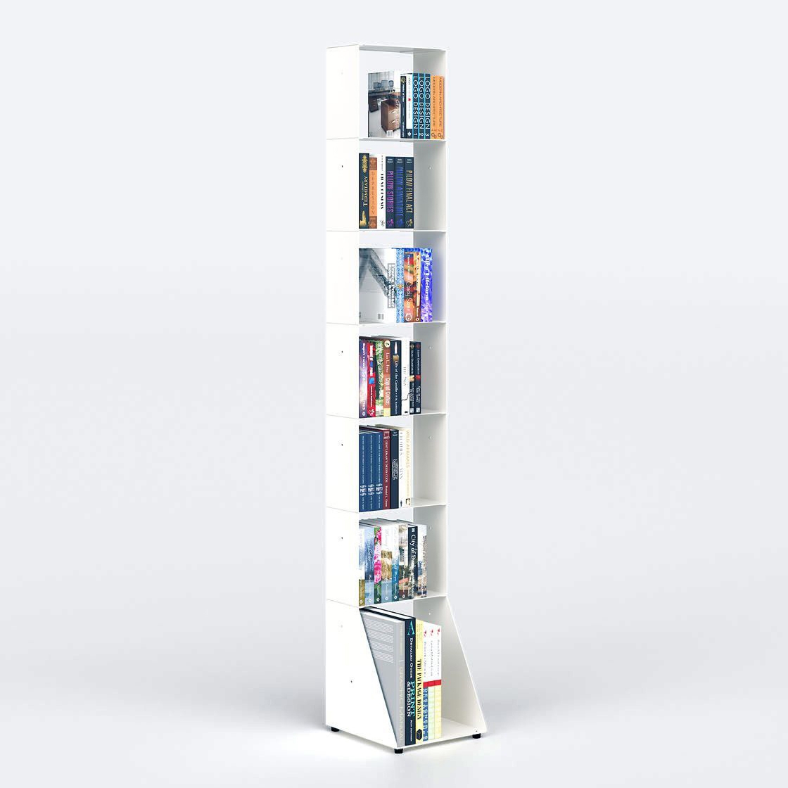 Produkt BiblioTEE Regalsystem Weiss 7 Ablagen 30 cm des Herstellers Teebooks anzeigen