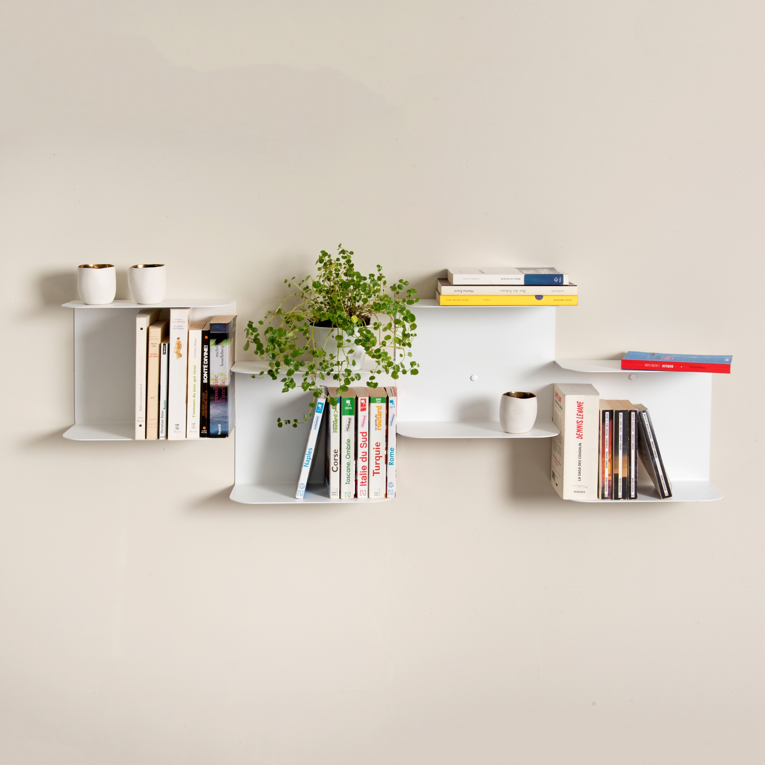 Produkt Wandboard DeloLindo – Regalsystem Metall Weisse 60 cm des Herstellers Teebooks anzeigen