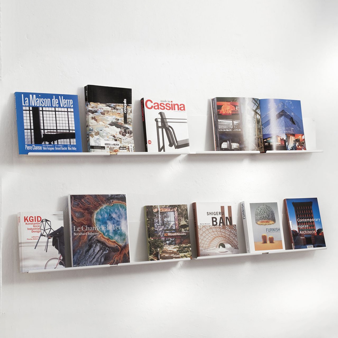 Produkt Regale LE Stahl in weiß des Herstellers Teebooks anzeigen
