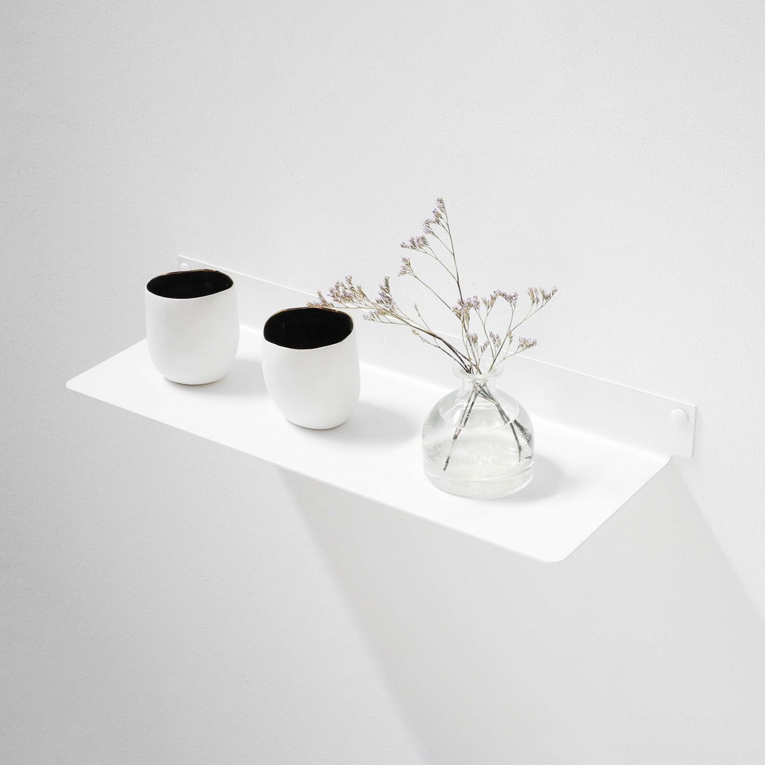 Produkt Designer-Wandboard TEEline 45 cm Stahl in weiß des Herstellers Teebooks anzeigen