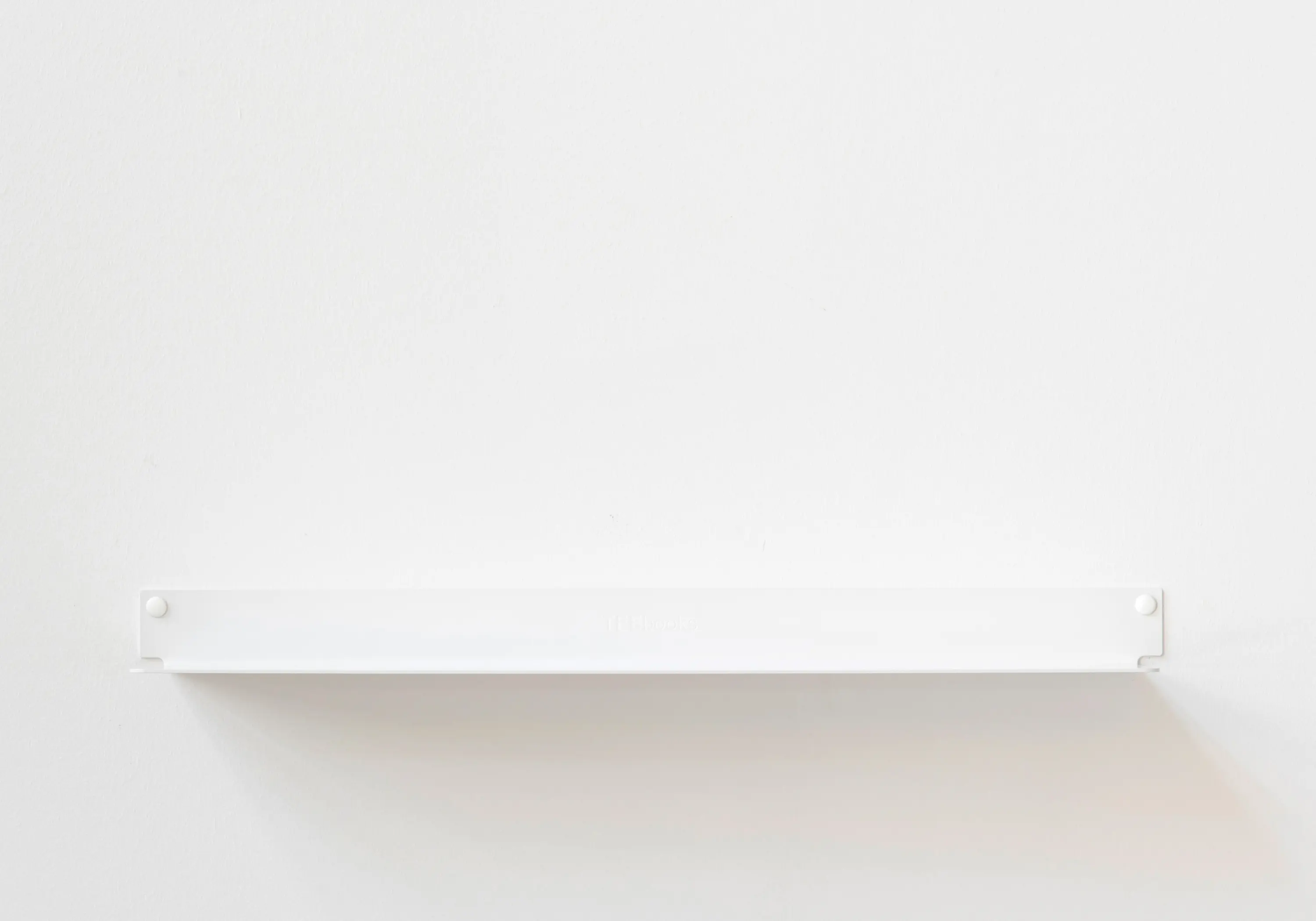 Teebooks - TEEline 60 cm Set of 2 White Aluminium Design Kitchen Wall Shelf