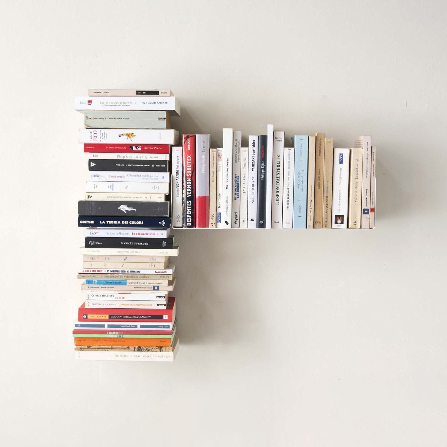 Produkt Asymmetrisches Bücherregal T Rechts des Herstellers Teebooks anzeigen