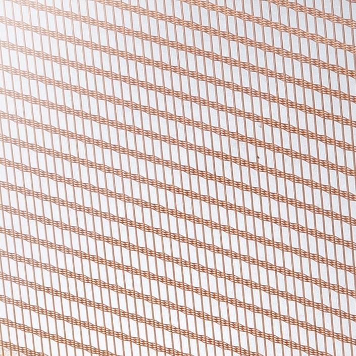 Display product Glam Metallics | Damier_Copper from manufacturer S-Plasticon