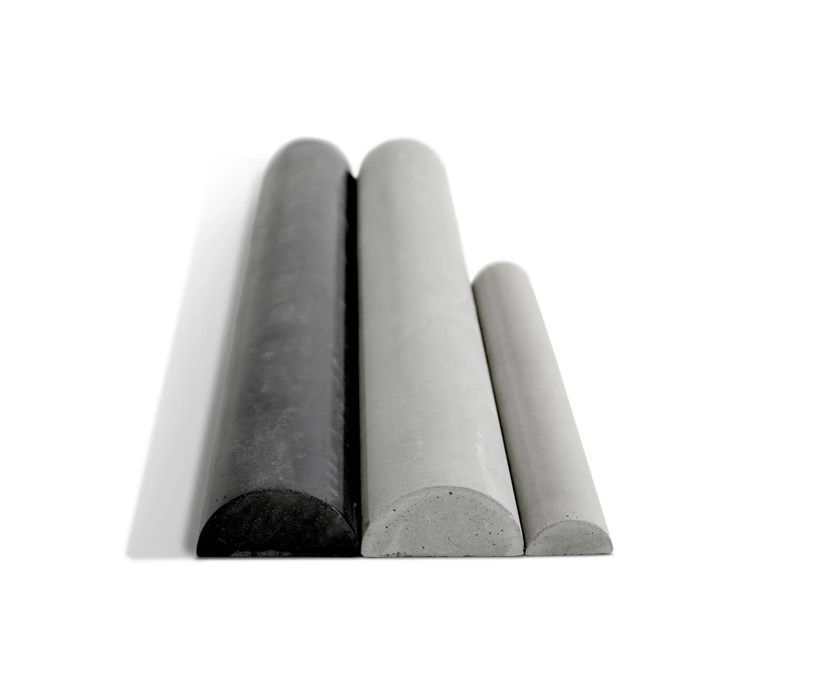 Eso Surfaces - 3D Cement Tile | Half Circle Cement Sticks - Mini And Large