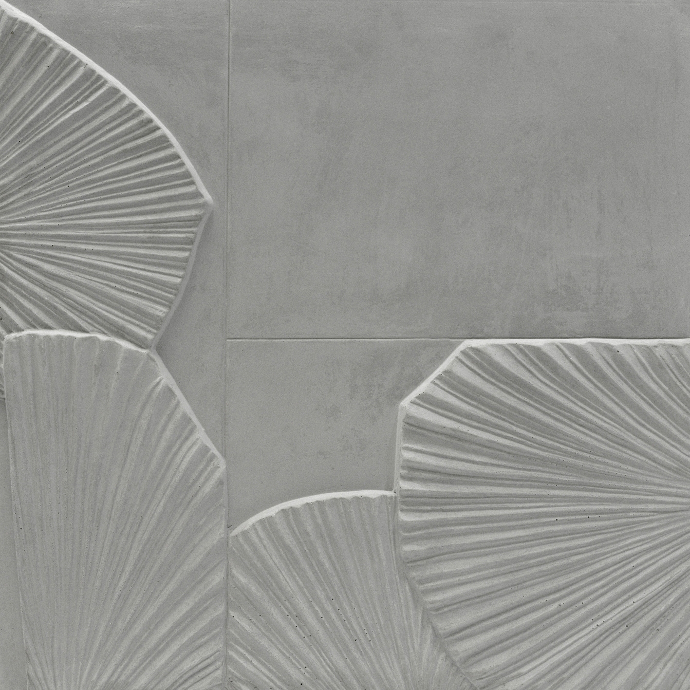 Afficher le produit 3D Cement Tile | Palm Leaf du fabricant Eso Surfaces