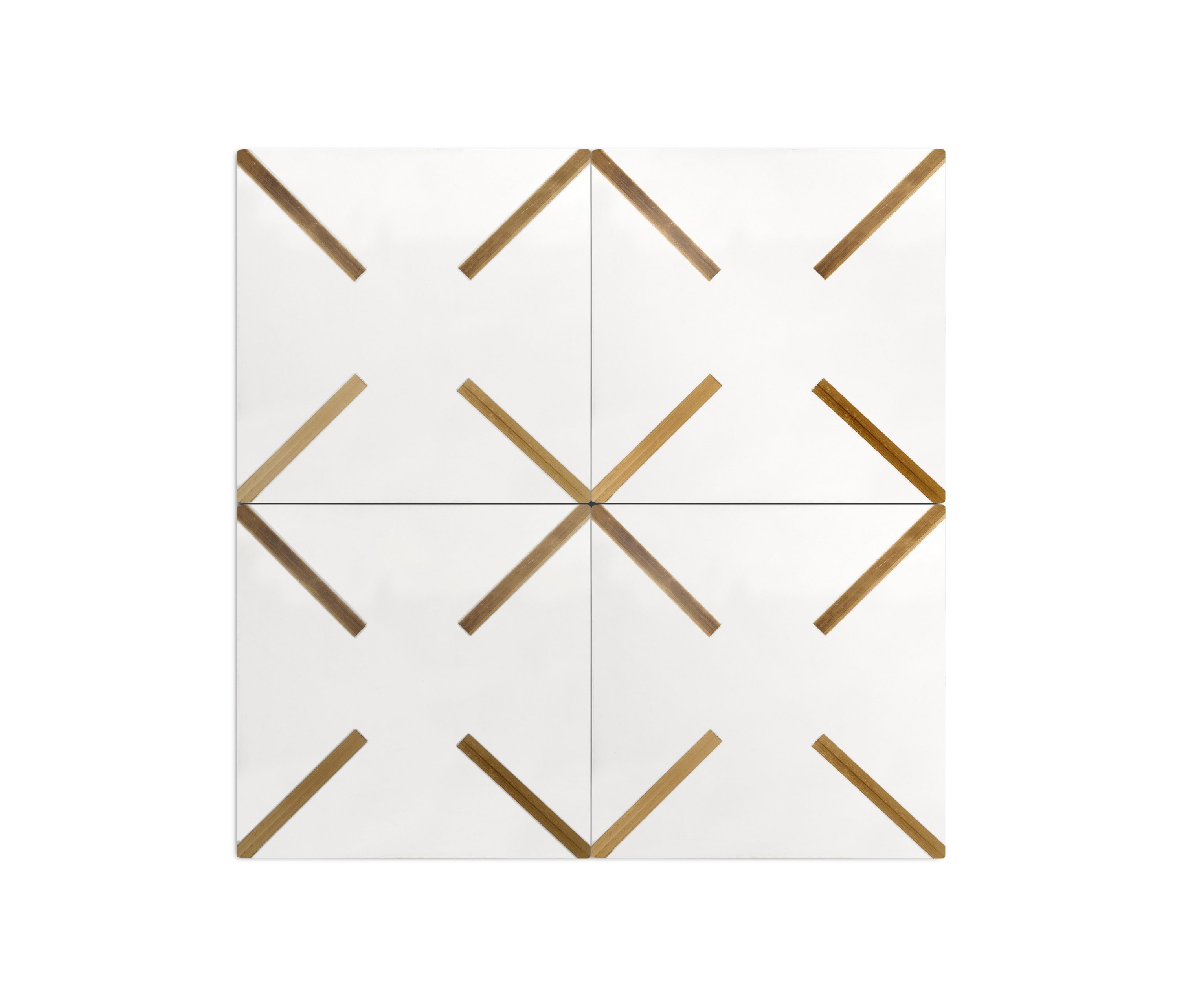 BRASS INLAY CEMENT TILE - Concrete tiles from Eso Surfaces | Architonic