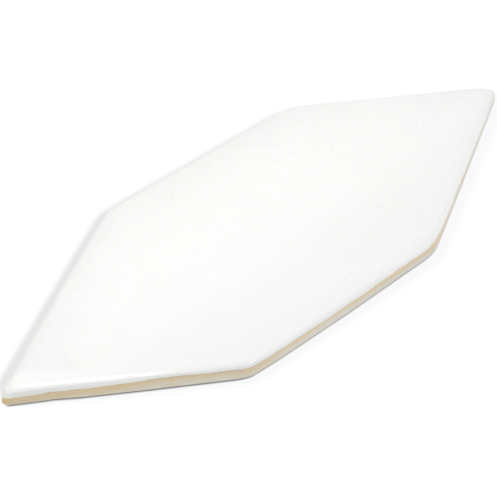 Display product Glazed Tile | White Picket from manufacturer Eso Surfaces